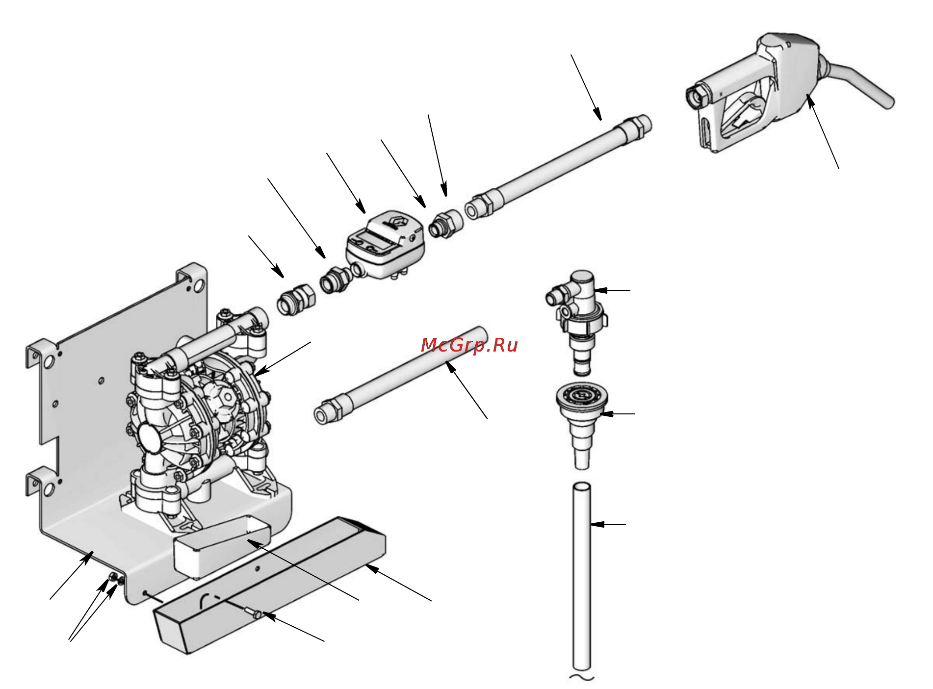 Graco 24F947 [10/14] Wall mounted with meter model 24f531 wall mounted without meter model 24f878