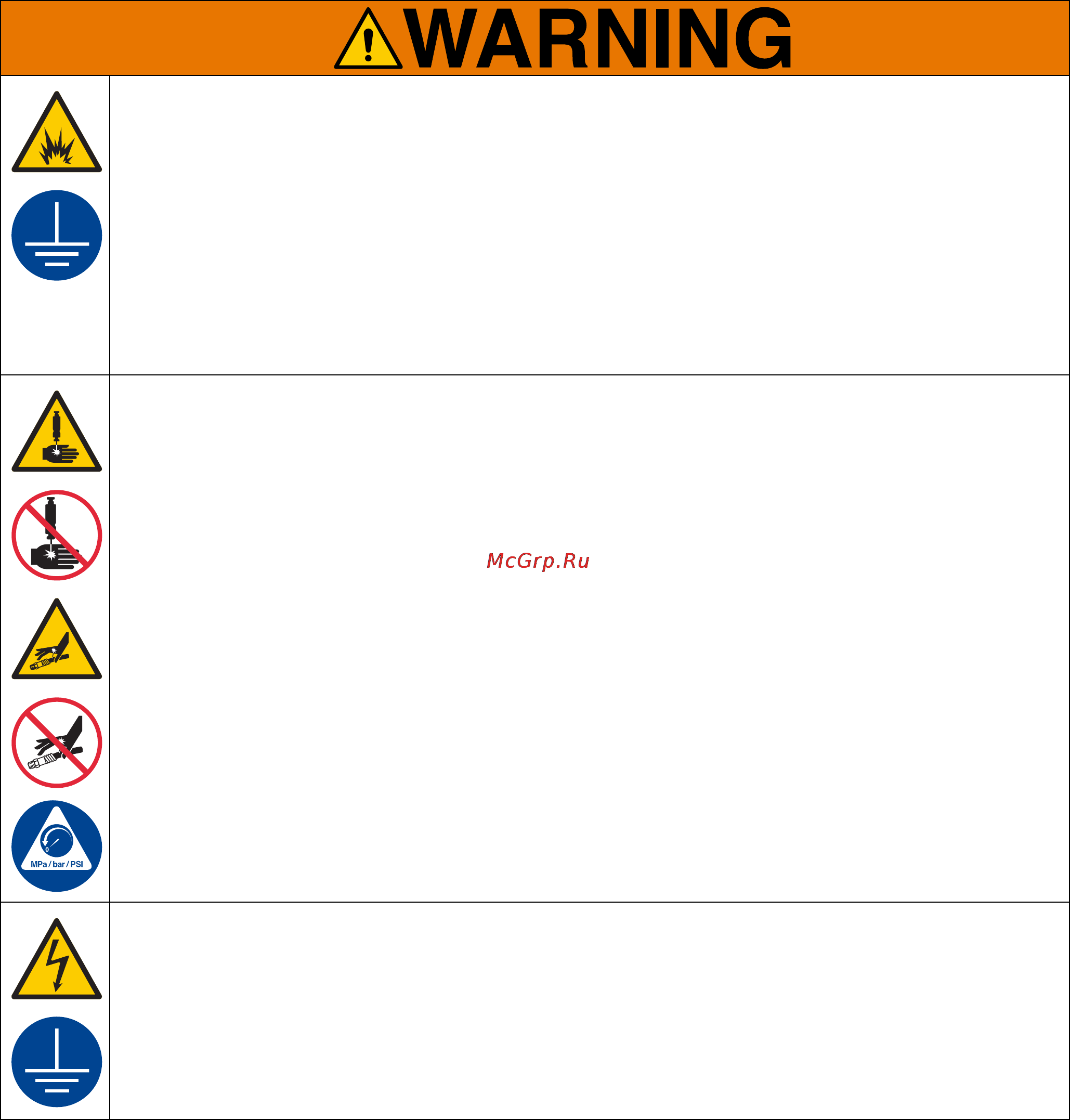 Graco Wolverine Basic [10/62] Warnings