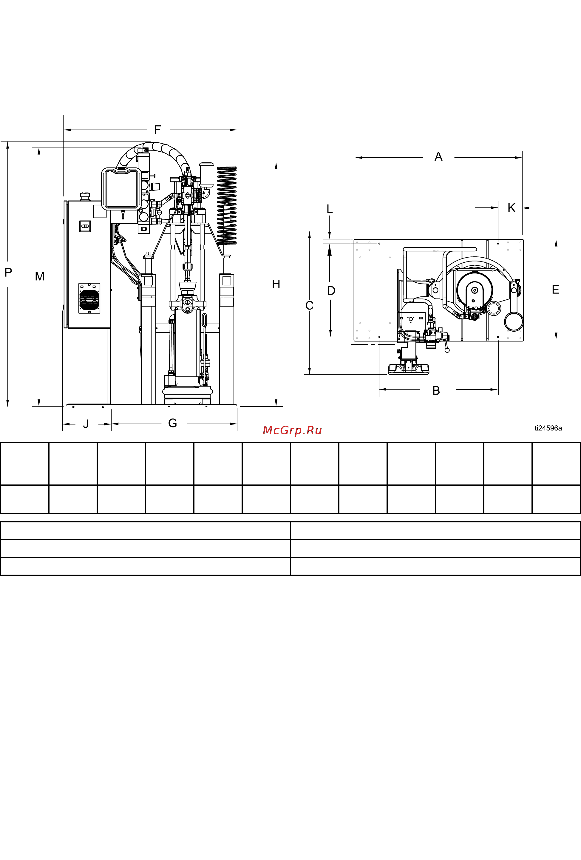 Graco Therm-O-Flow 20 [103/108] Dimensions dimensions dimensions