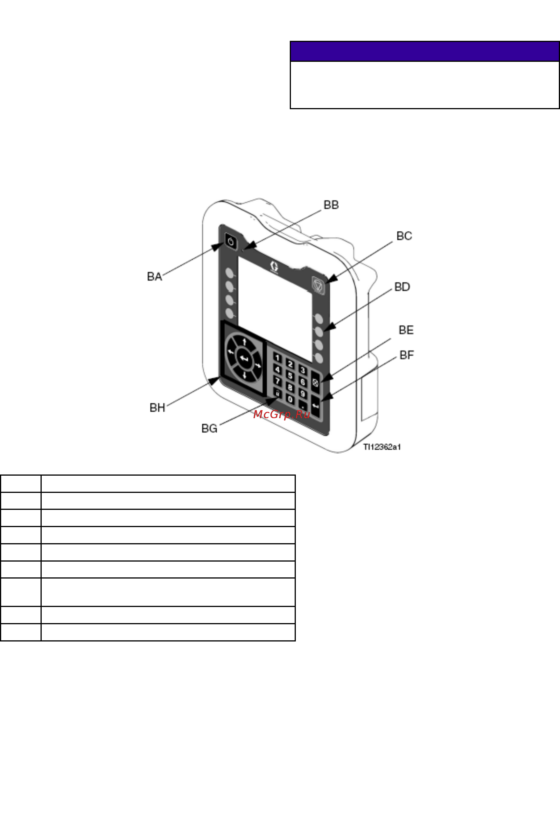 Graco Therm-O-Flow 20 [11/108] Advanced display module adm