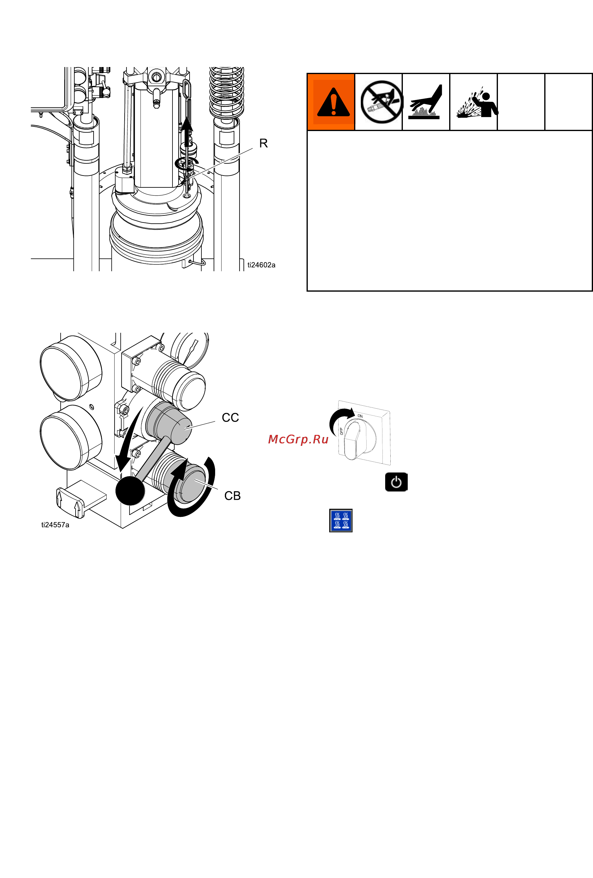 Graco Therm-O-Flow 20 [30/108] Heat up system