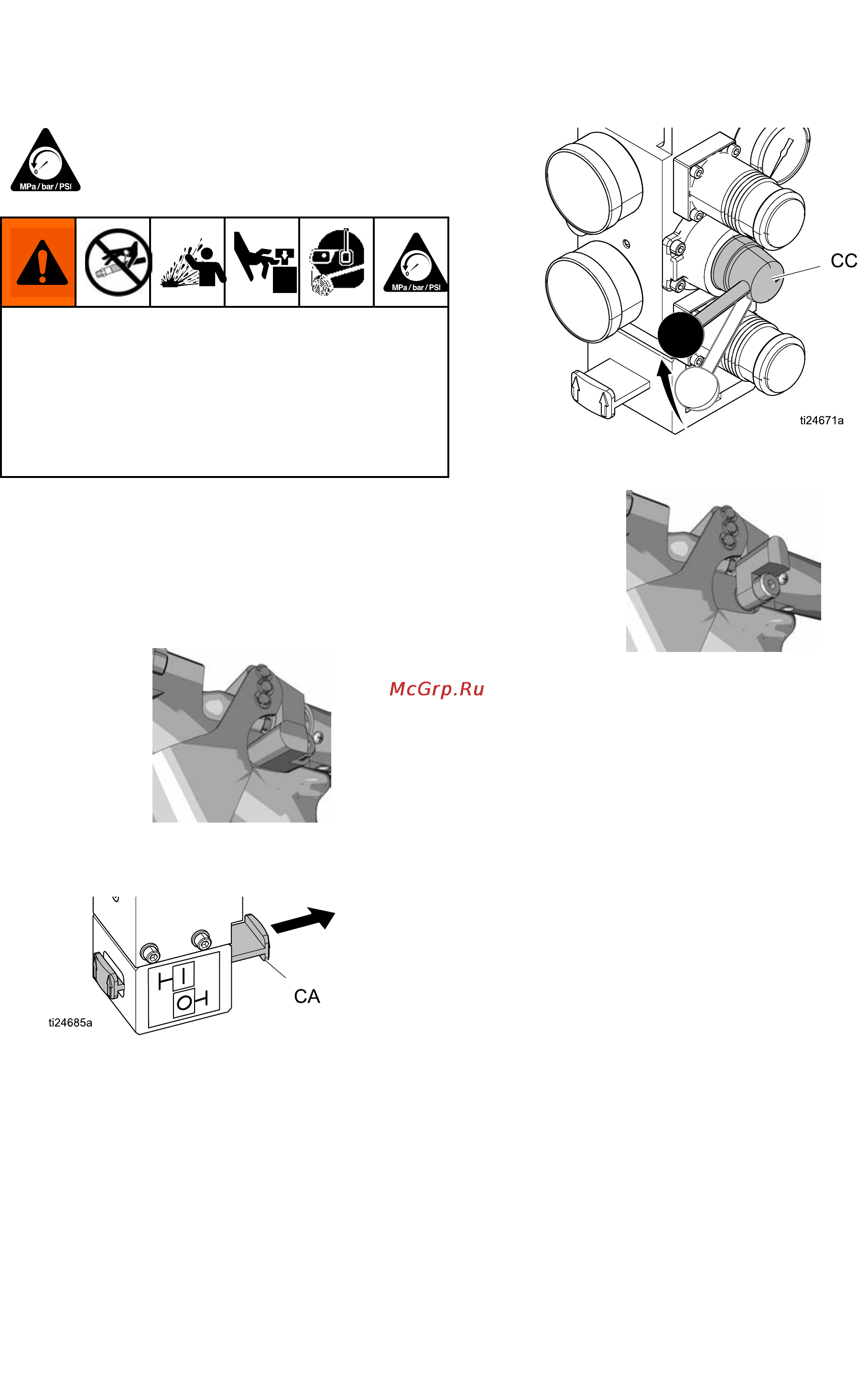 Graco Therm-O-Flow 20 [33/108] Pressure relief procedure