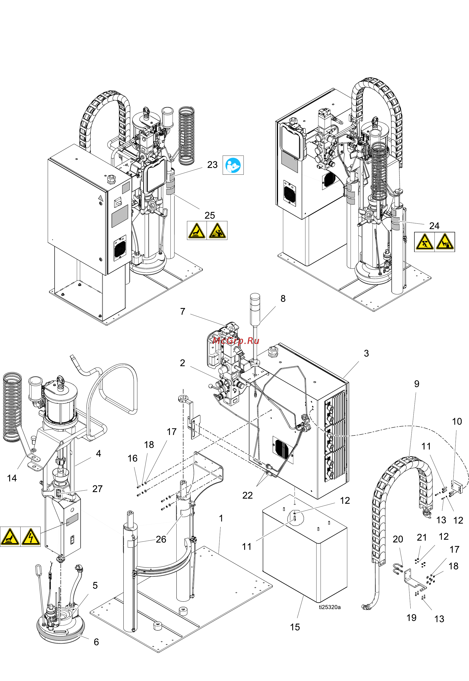 Graco Therm-O-Flow 20 [64/108] Parts parts parts