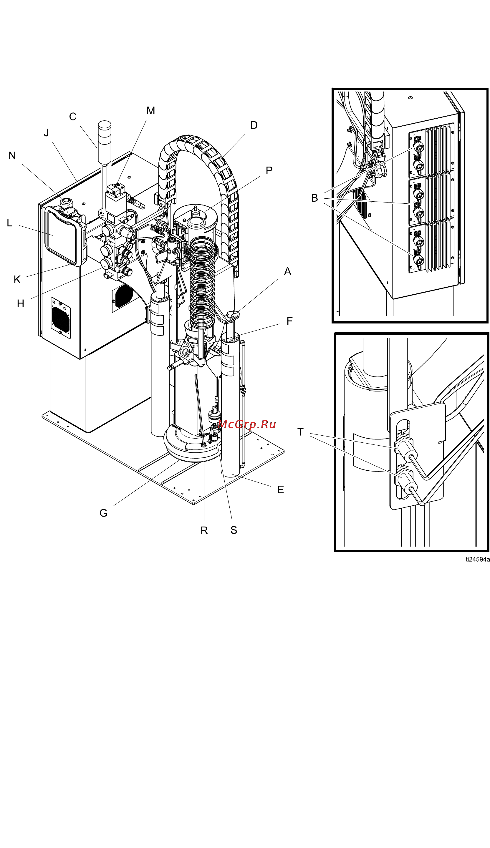 Graco Therm-O-Flow 20 [8/108] Component identification