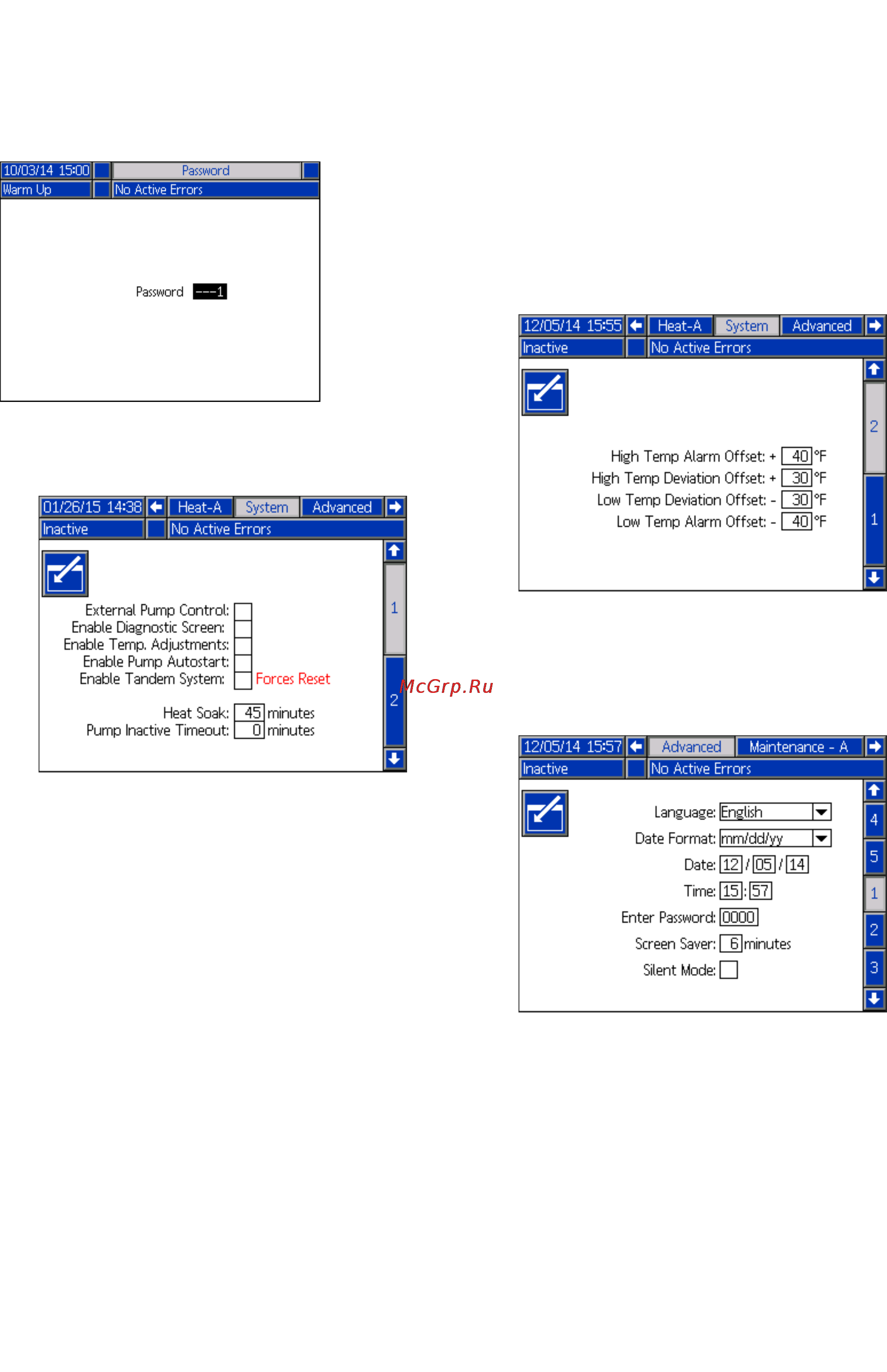 Graco Therm-O-Flow 200 [100/109] Advanced advanced advanced 111