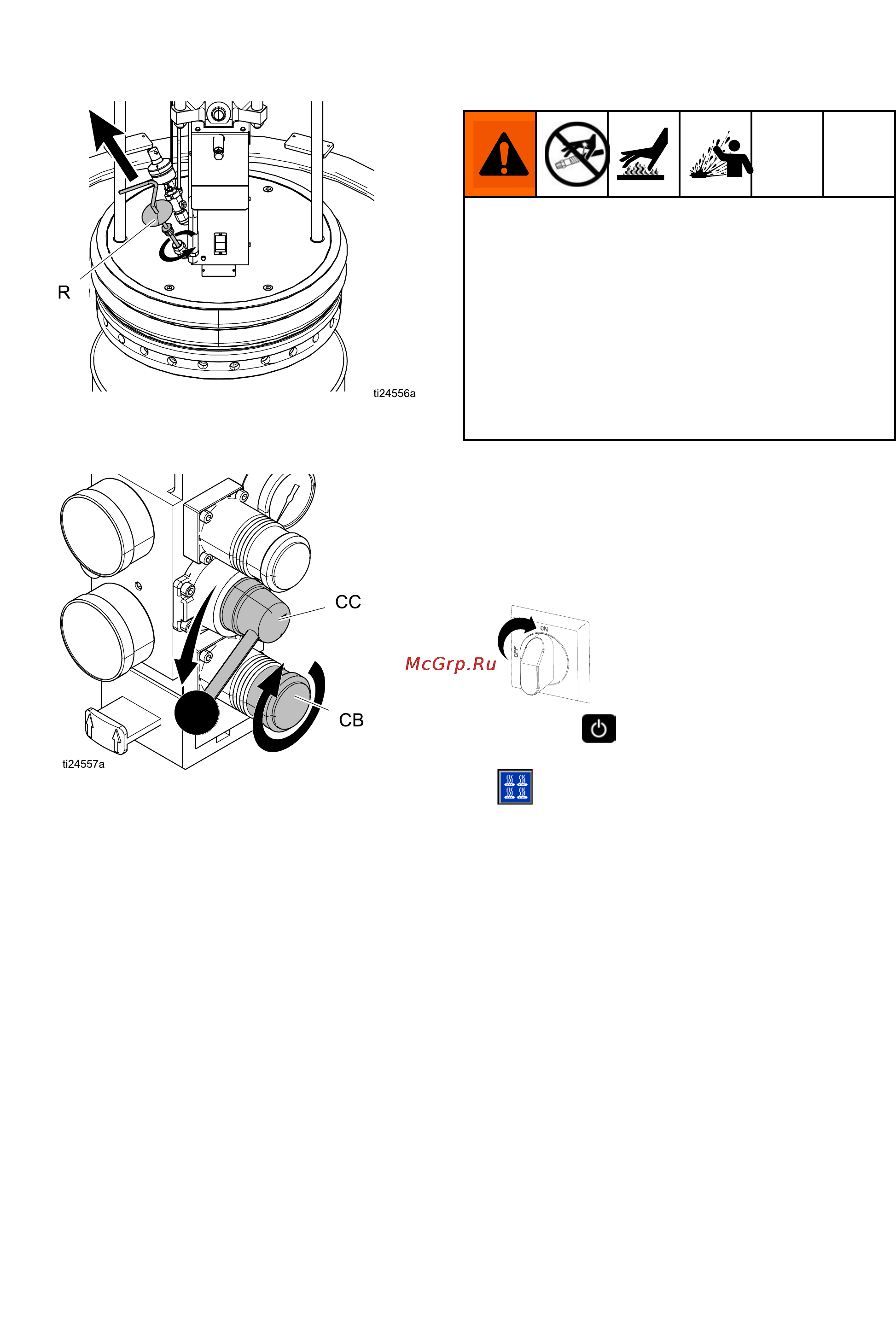 Graco Therm-O-Flow 200 [30/109] Heat up system