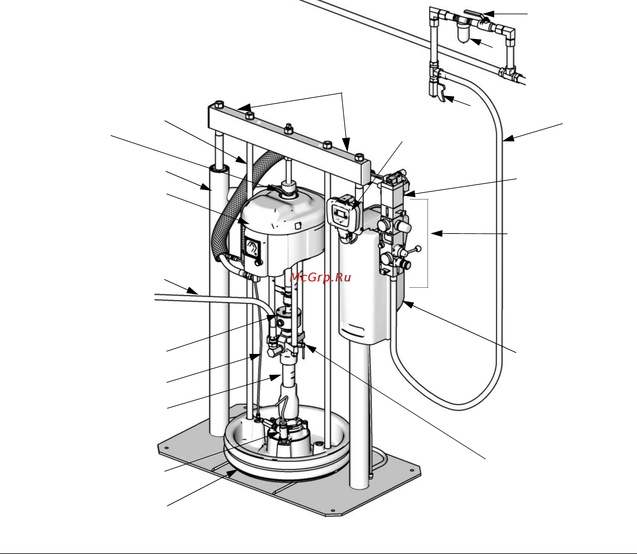 Graco S20 [10/42] Component identification