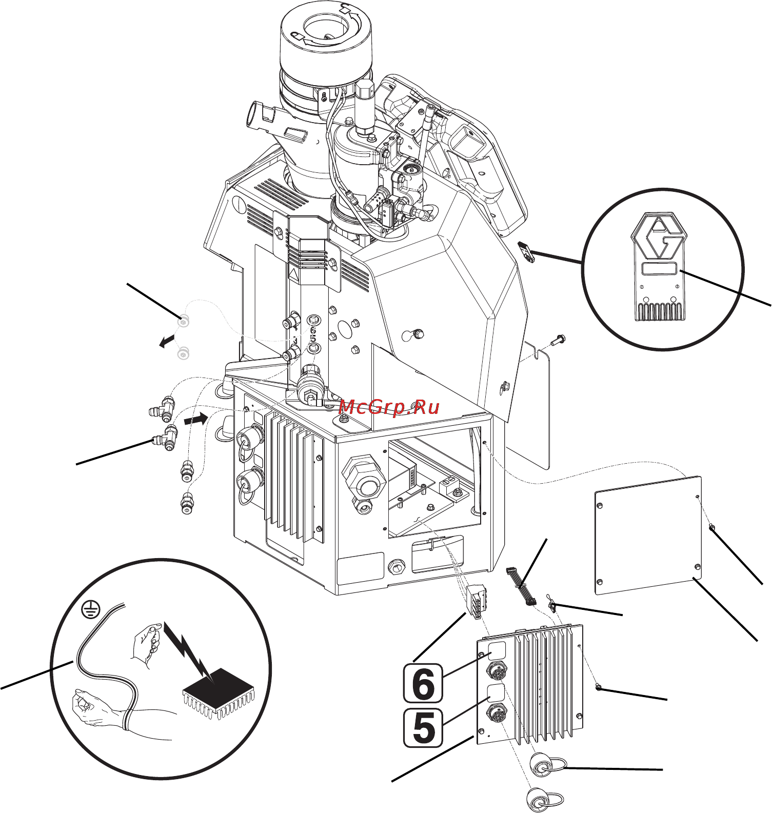 Graco InvisiPac HM50 [127/150] Channel upgrade kit 24v529