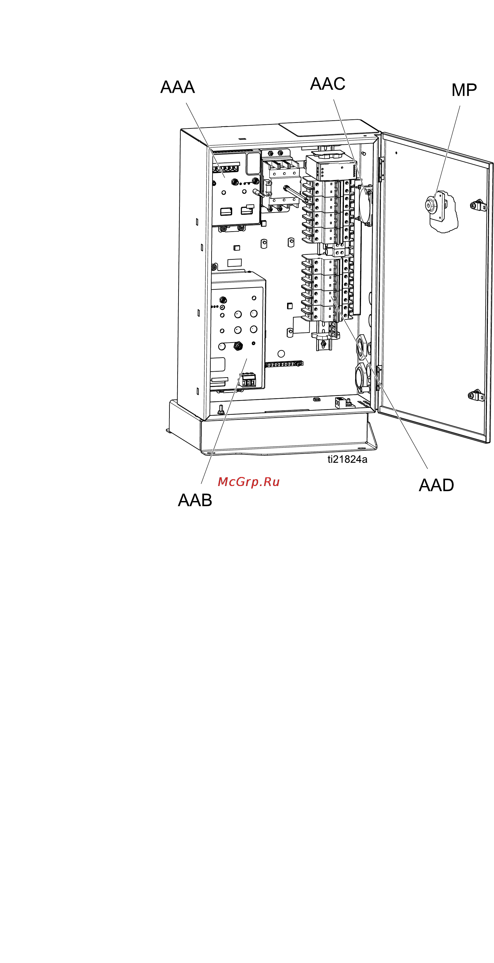 Graco Reactor 2 E-30i [27/96] Электрический блок