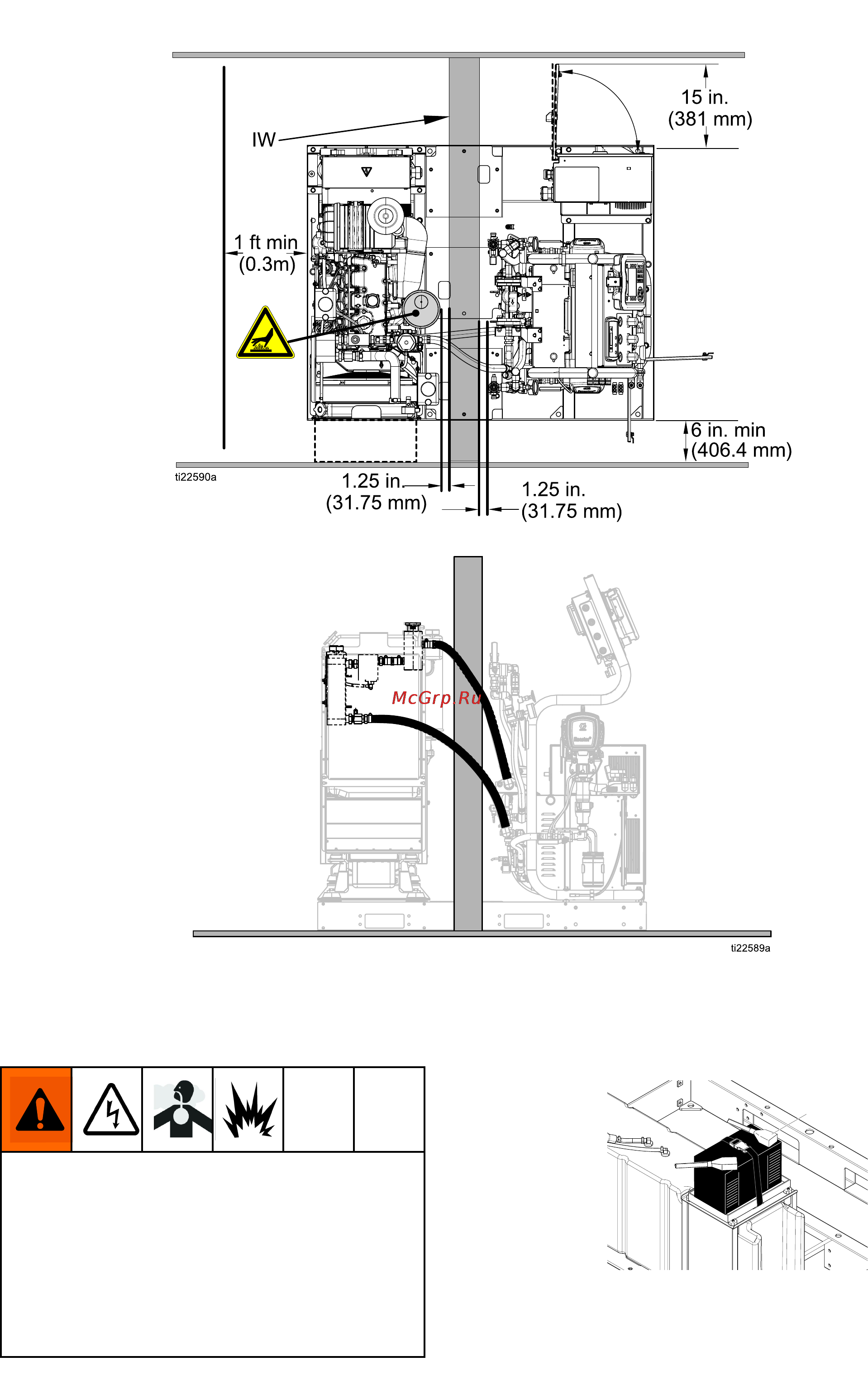 Graco Reactor 2 E-30i [41/96] Подключение аккумулятора