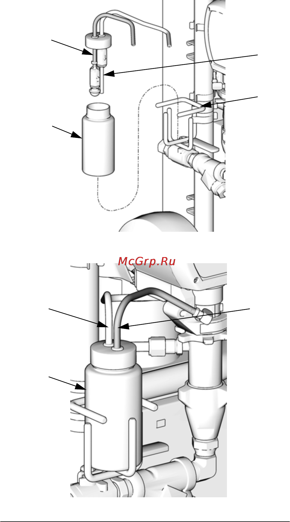 Graco Reactor E-20 [38/44] Ñèñòåìà ñìàçêè íàñîñà