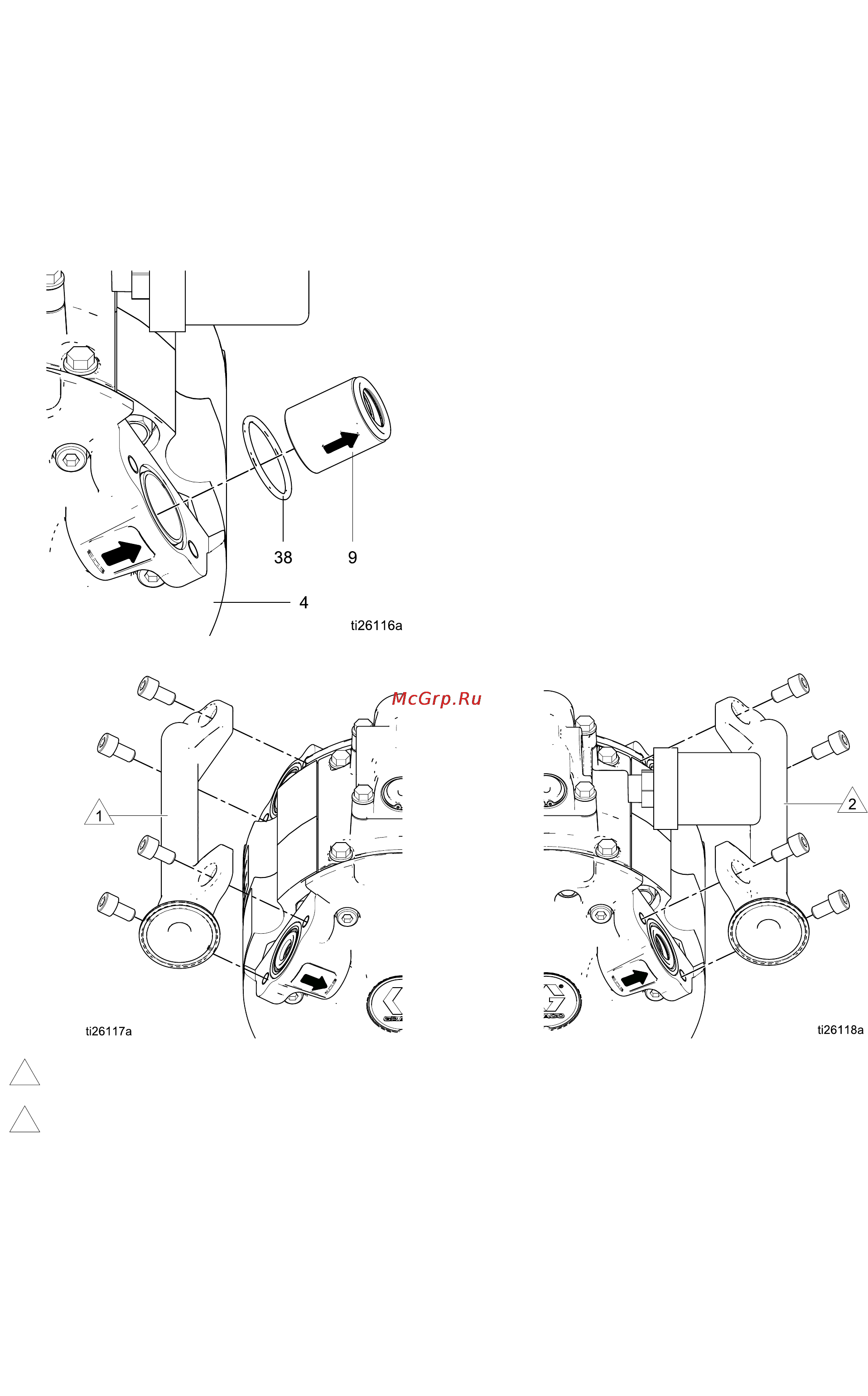 Graco Endura-Flo 4D150 [28/44] Установка установка установка жидкостных жидкостных жидкостных коллекторов коллекторов коллекторов