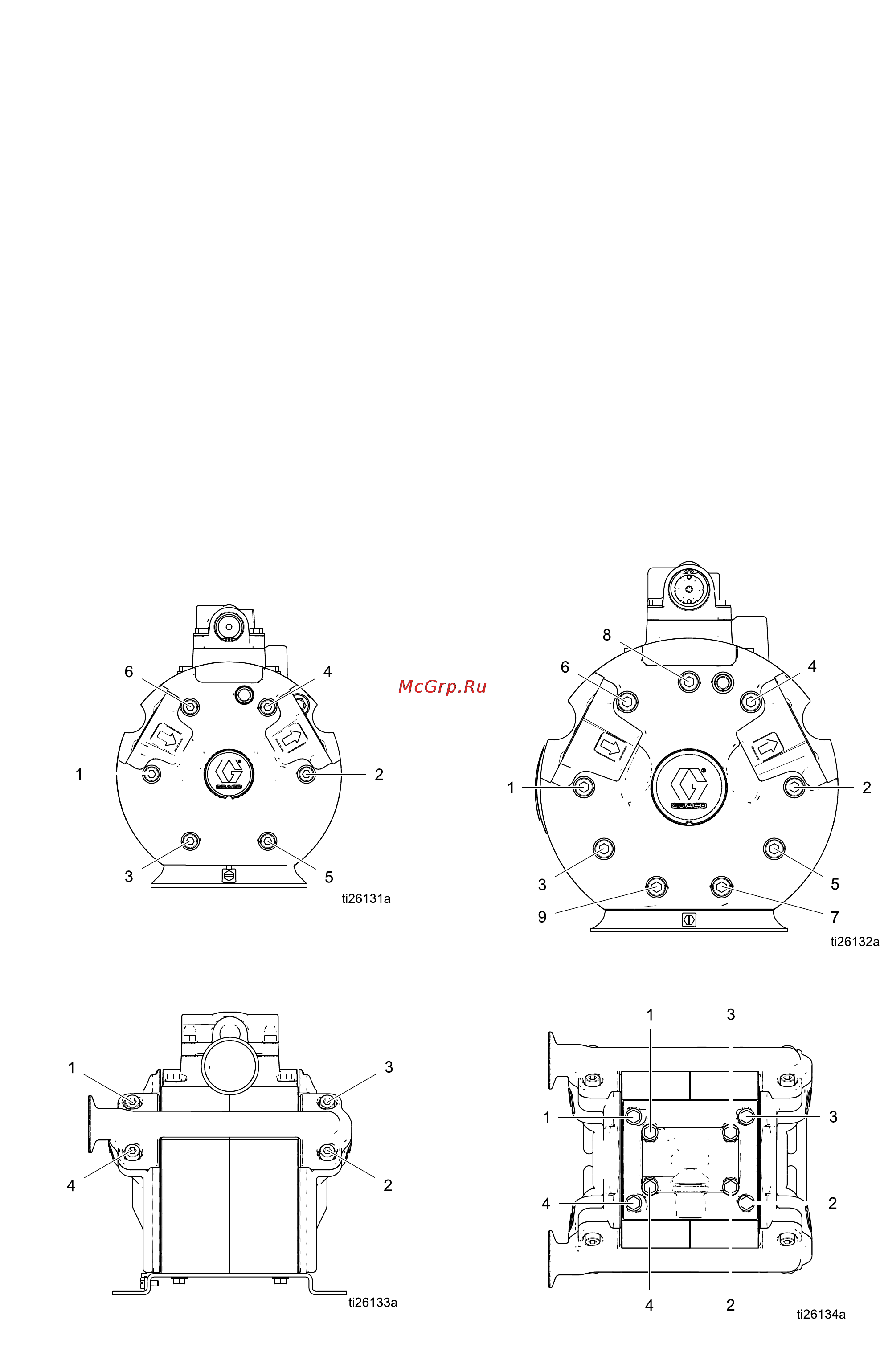 Graco Endura-Flo 4D150 [29/44] Инструкции инструкции инструкции по по по затяжке затяжке затяжке