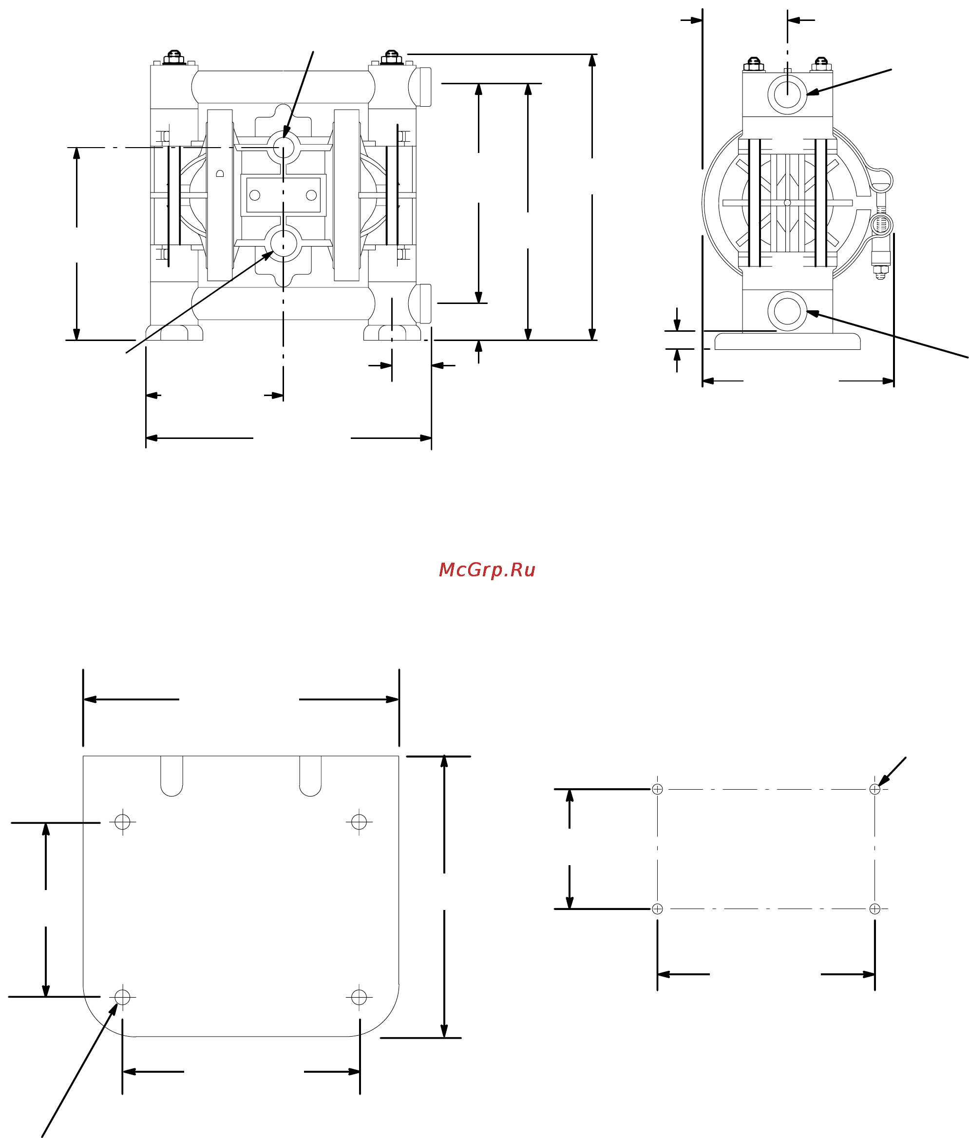 Graco Husky 307 [35/36] Габариты