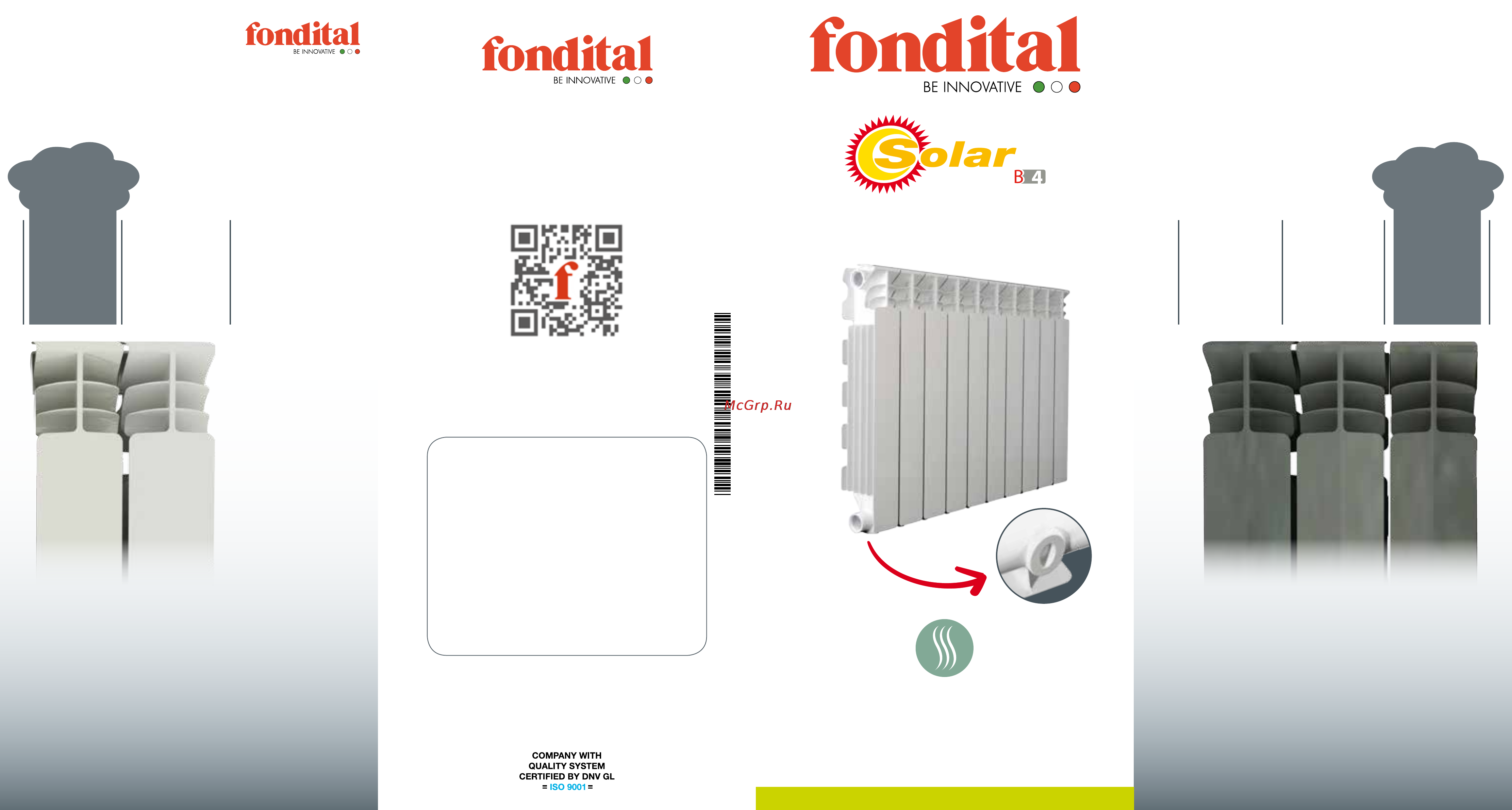 Fondital SOLAR B4 600/100 Инструкция по эксплуатации онлайн