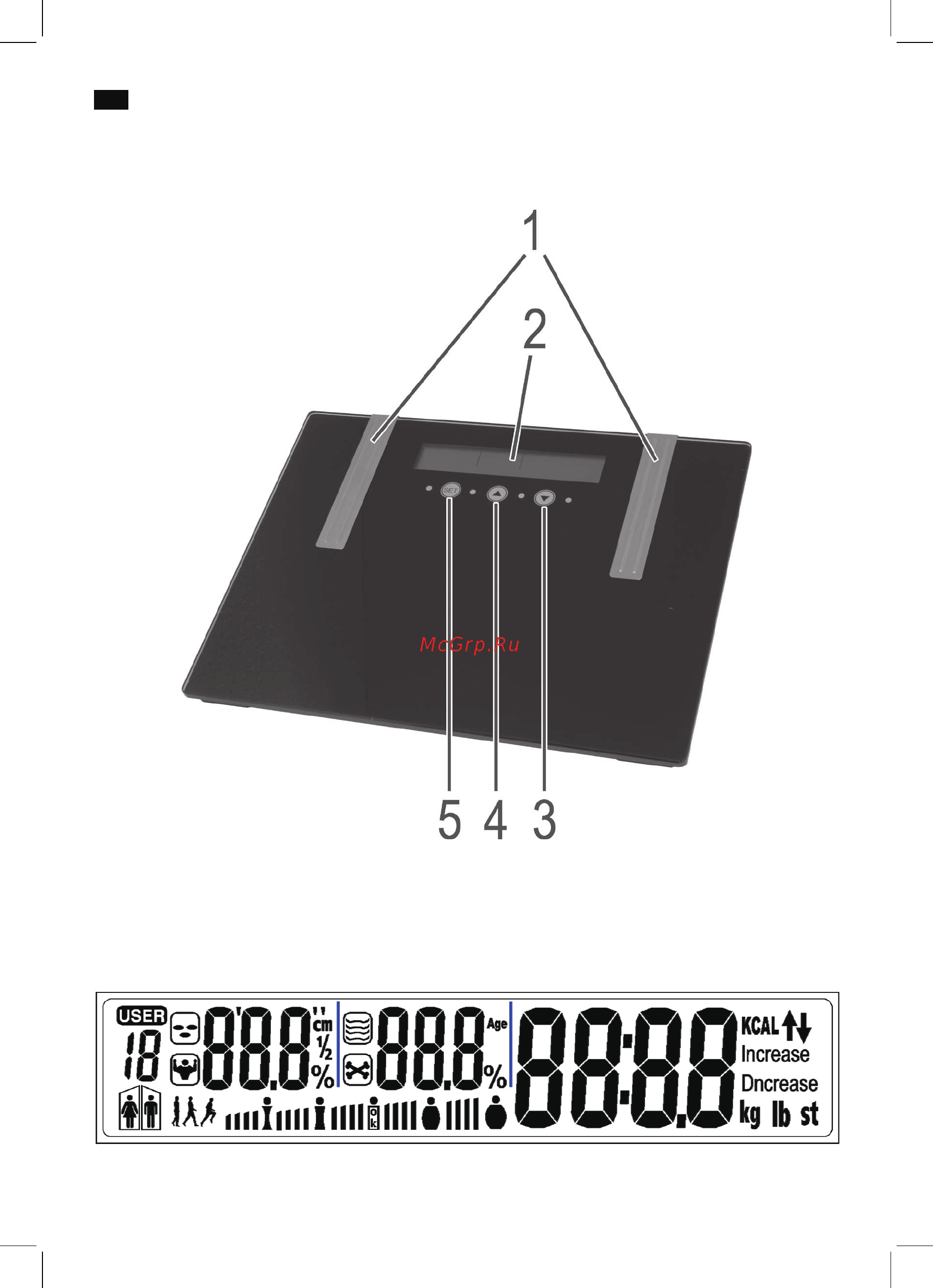AEG PW 5571 FA [3/61] Display