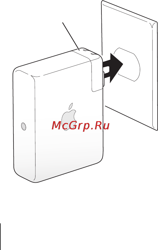 Apple AirPort Express MC414RS [10/48] Подключение airport express к источнику питания