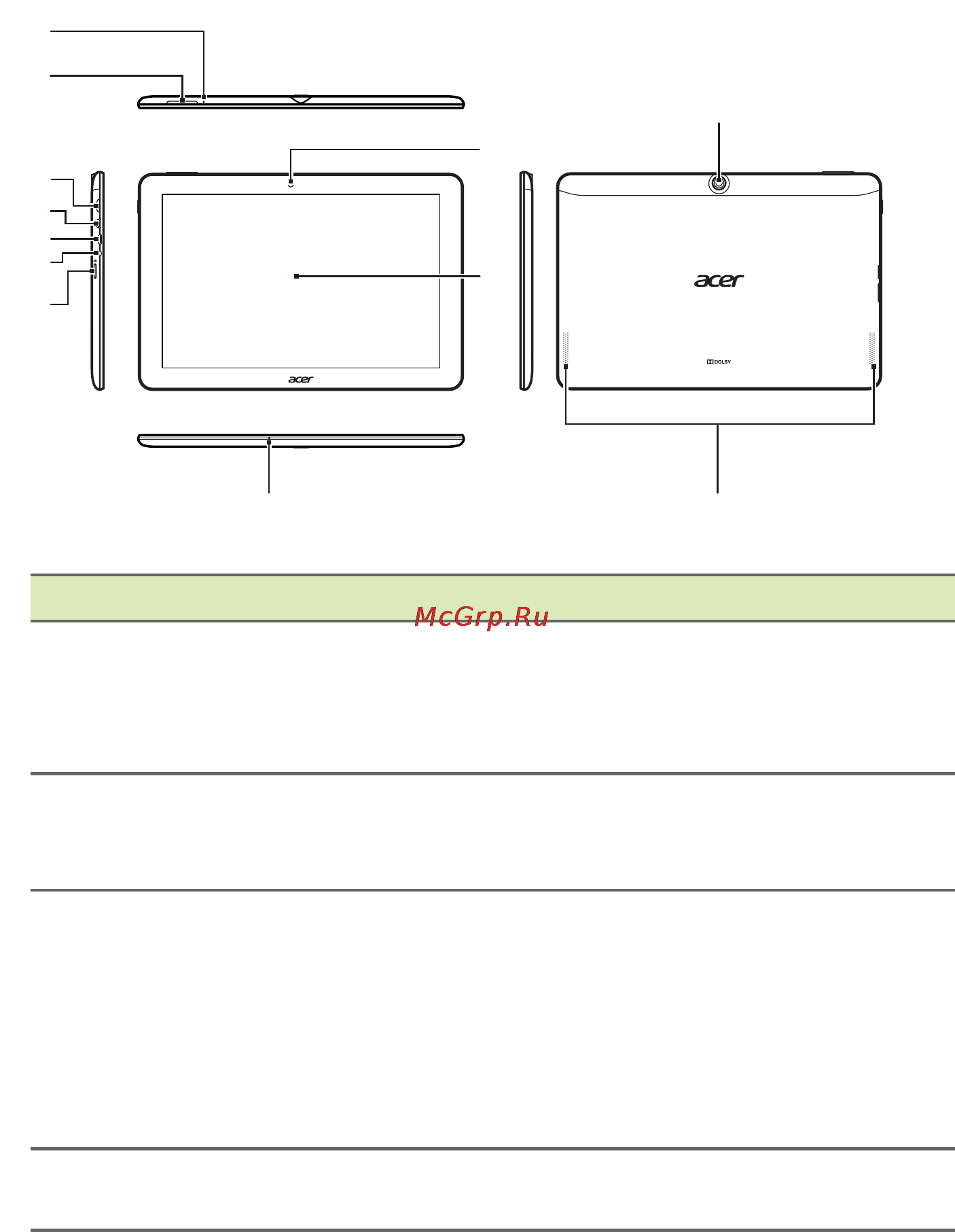 Acer Iconia Tab 10 A3-A20 32Gb Wi-Fi Silver [5/62] Знакомство с планшетным пк