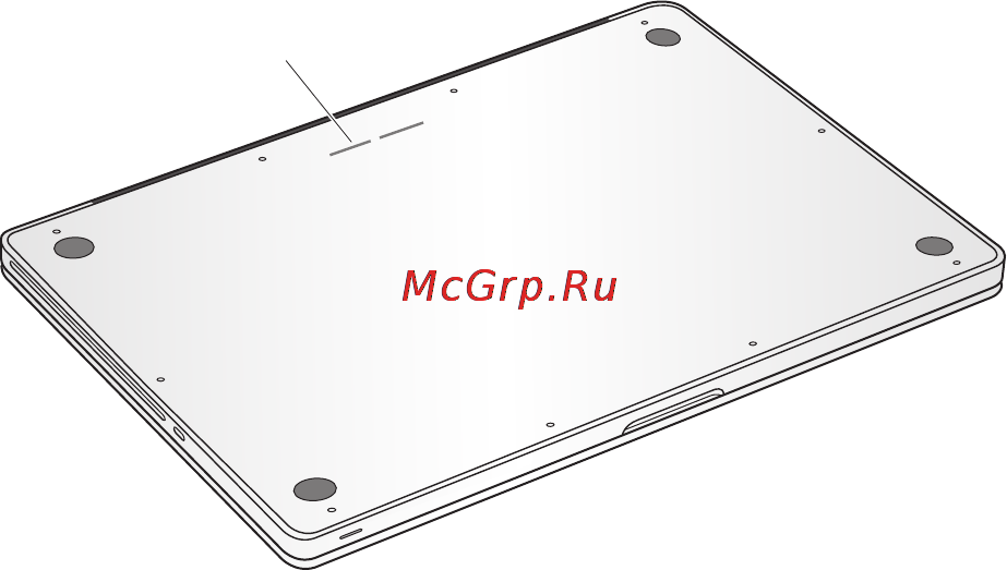 Apple MacBook Pro 13 [68/88] Где находится серийный номер компьютера