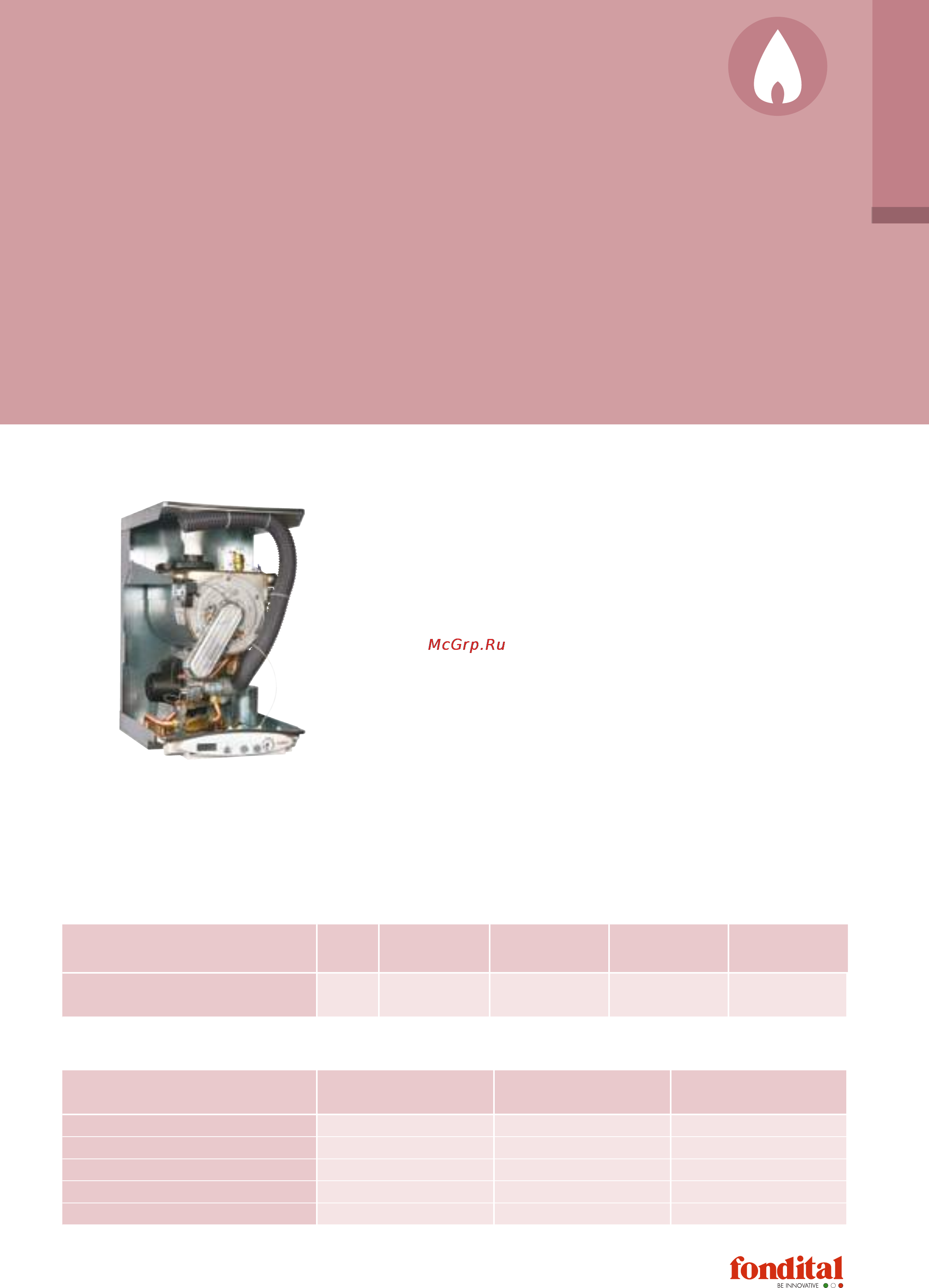 Fondital RODI DUAL 90 [3/29] Настенный конденсационный котел большой мощности