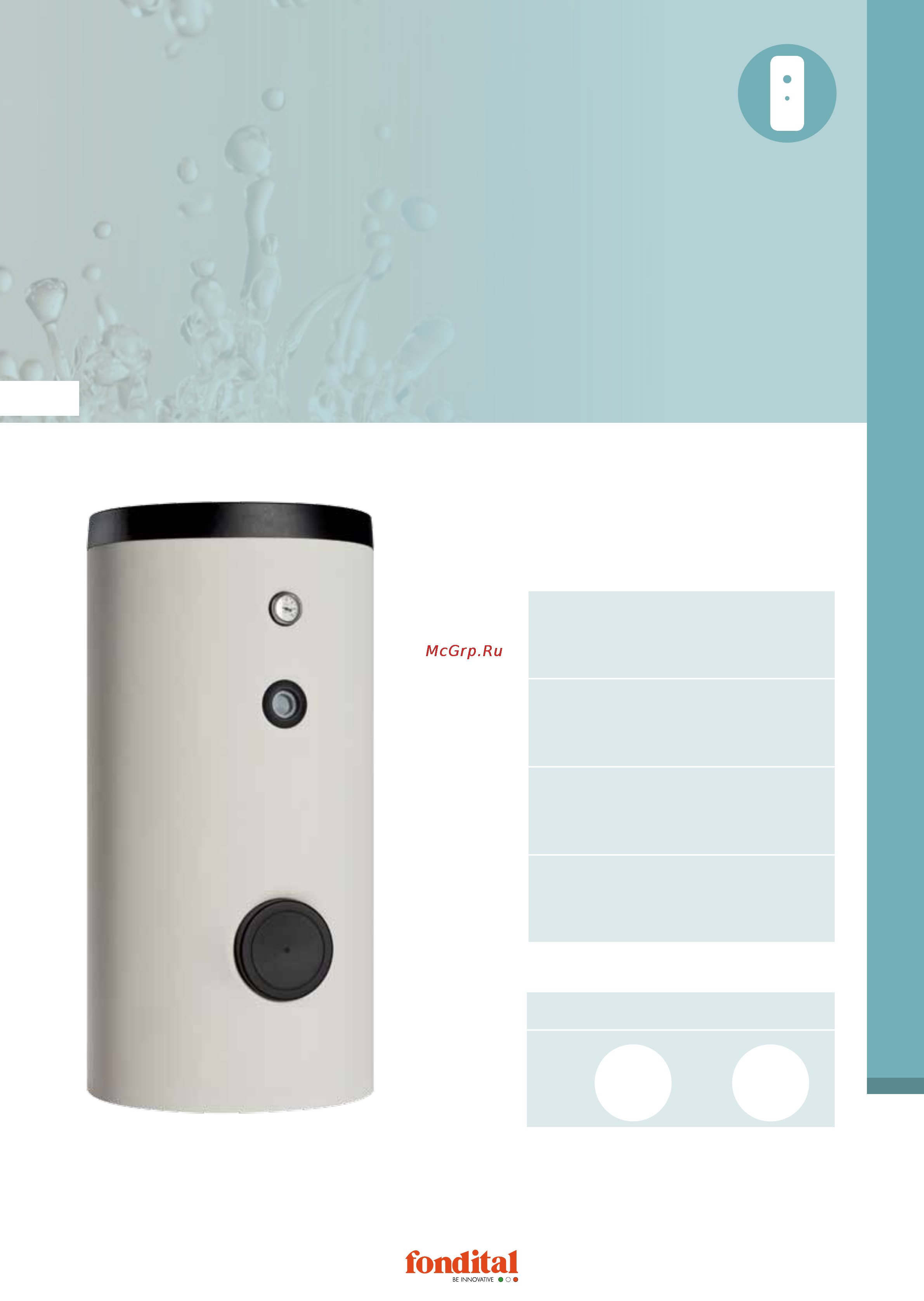 Fondital WHPS BA 1000 SS Каталог онлайн