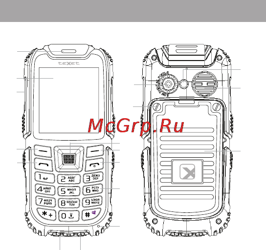 Texet TM-500R [10/58] Не пытайтесь самостоятельно разбирать