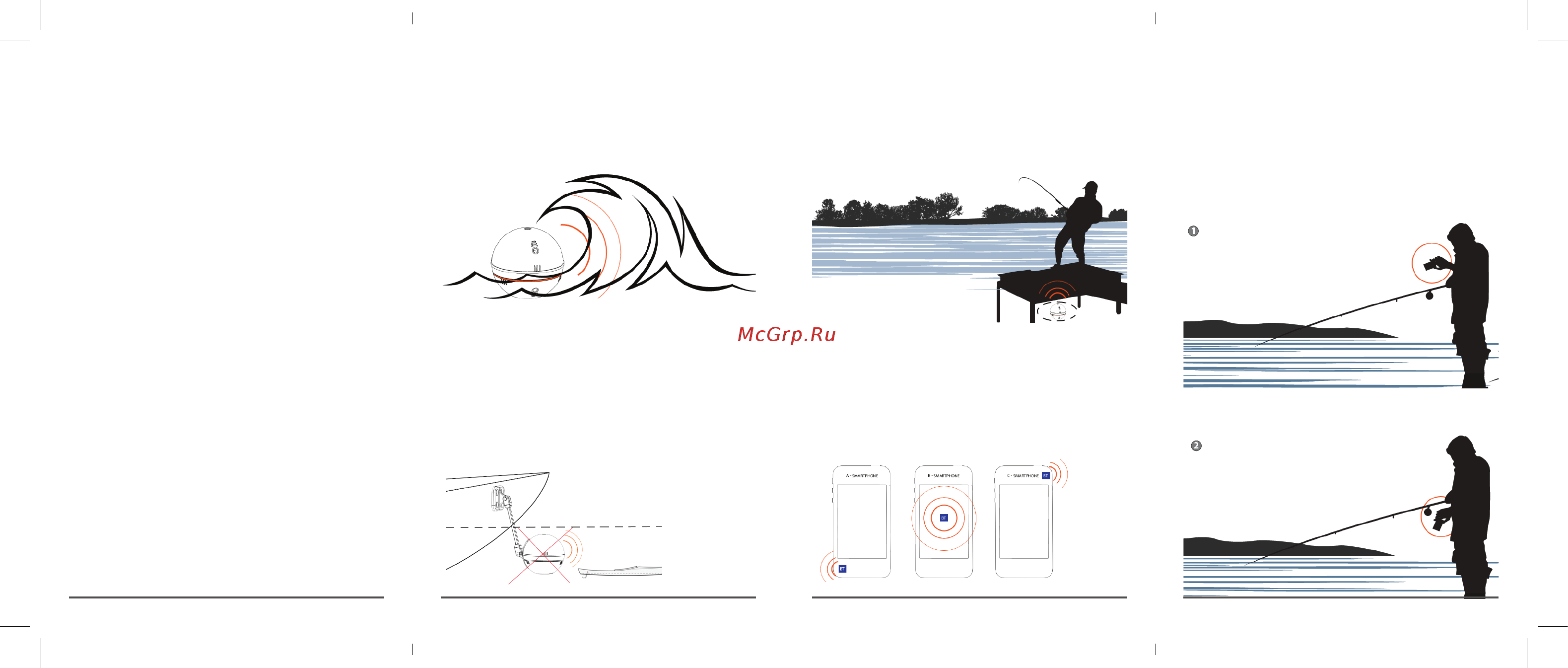 Deeper fishfinder 3.0 [2/2] Диапазон bluetooth