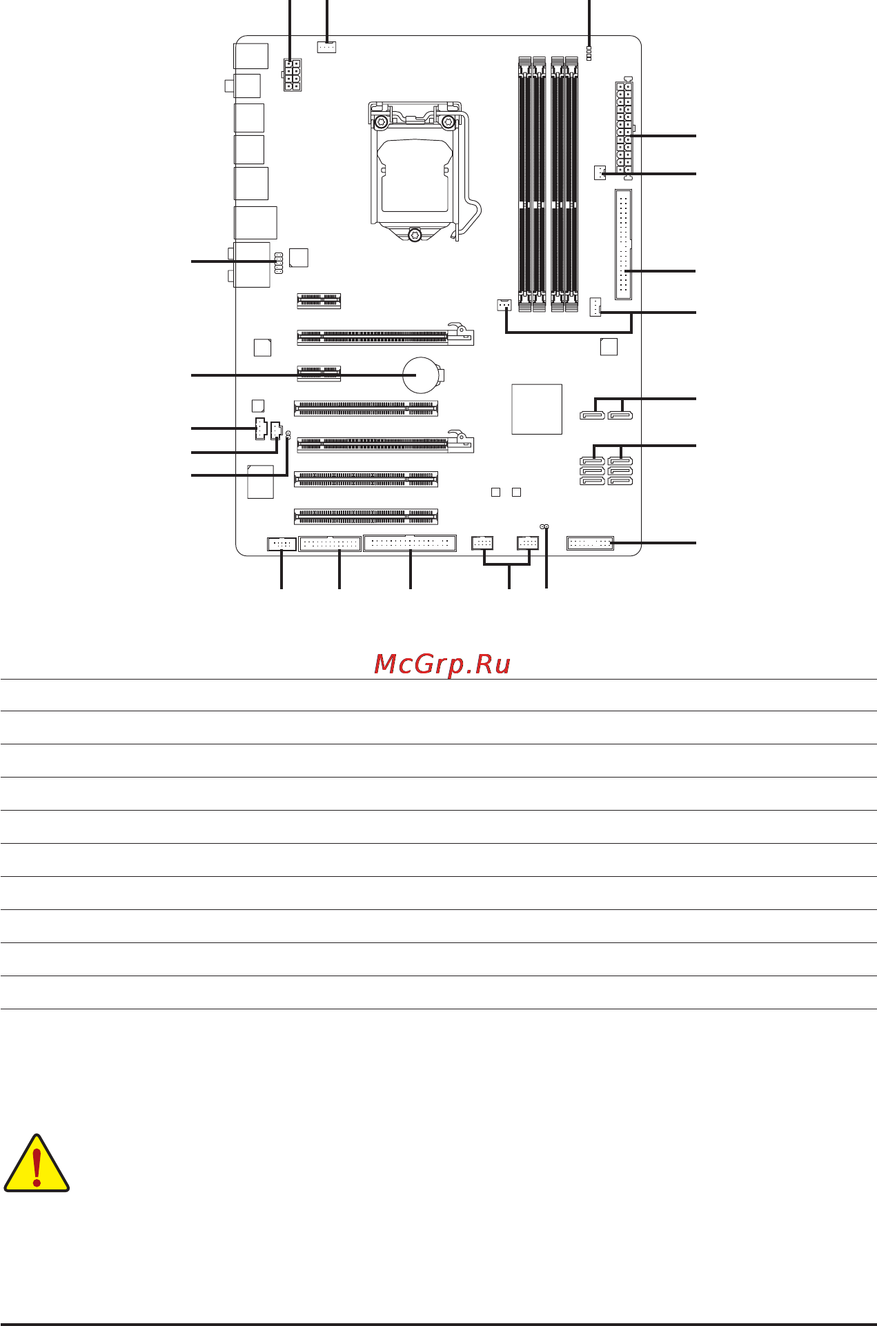 Gigabyte GA-P55-USB3  (REV. 1.0) [21/128] 7 internal connectors