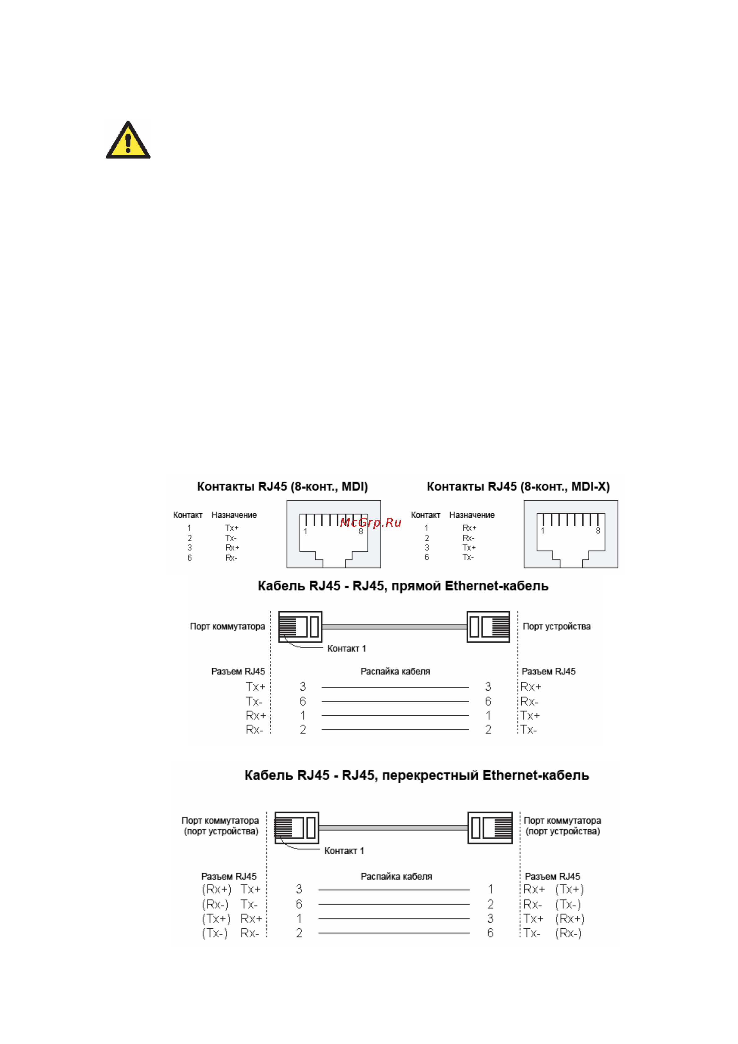 Moxa EDS-305-M-ST [13/22] Подключение ethernet портов 10 100baset x