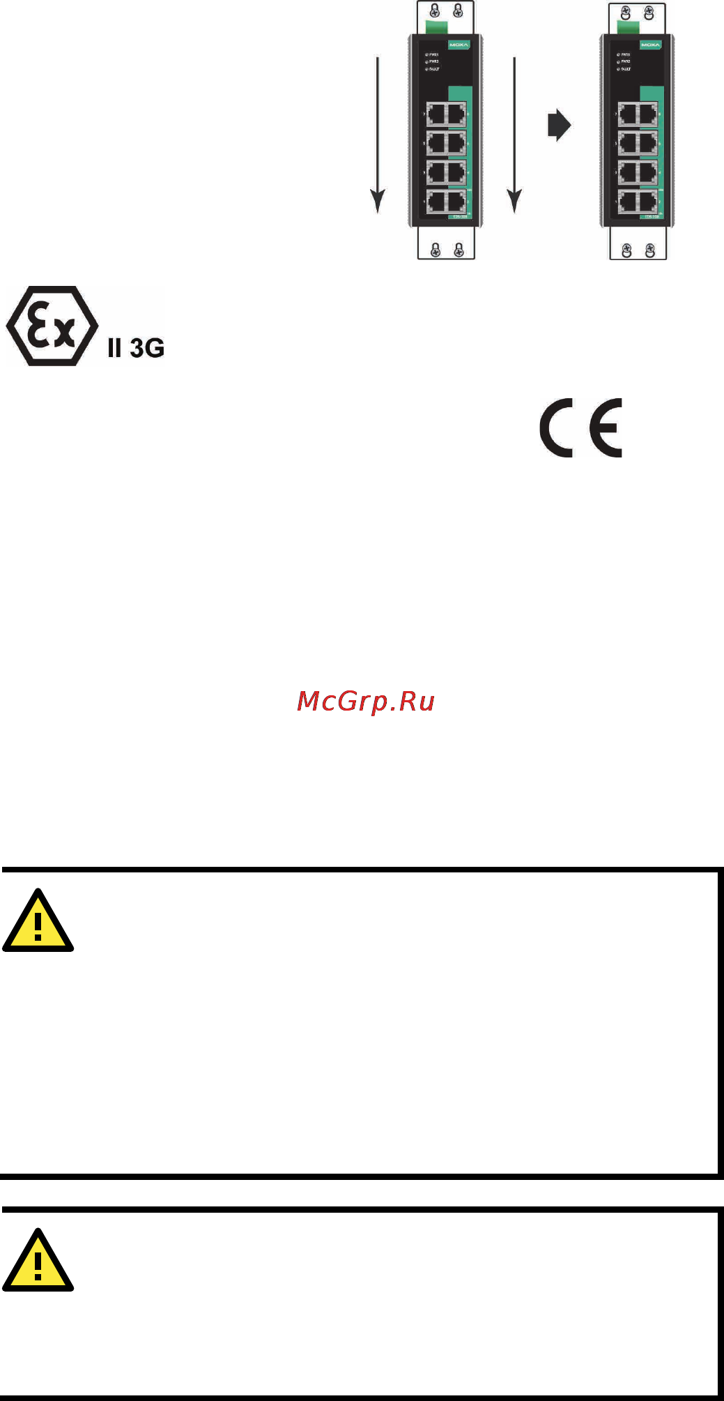 Moxa EDS-308-SS-SC-T [9/17] Atex information