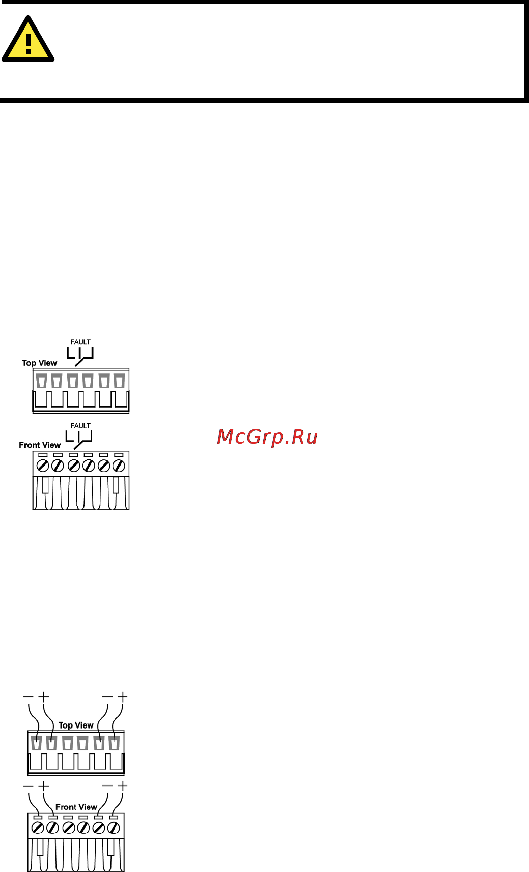 Moxa EDS-316-MM-ST-T [9/16] Attention