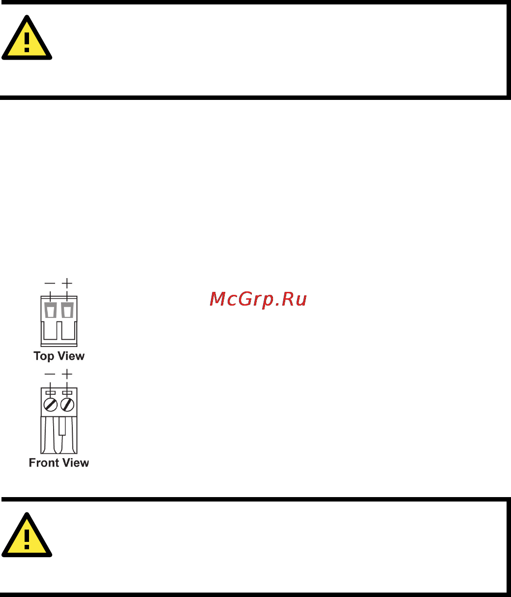 Moxa EDS-210A-1GSFP-1SFP-T [6/12] Attention