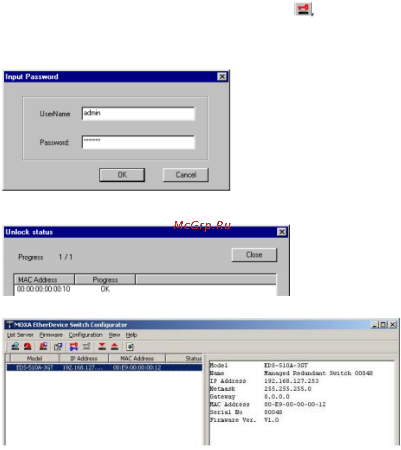 Moxa ICS-G7848-HV-HV Инструкция по эксплуатации онлайн [125/127] 169669