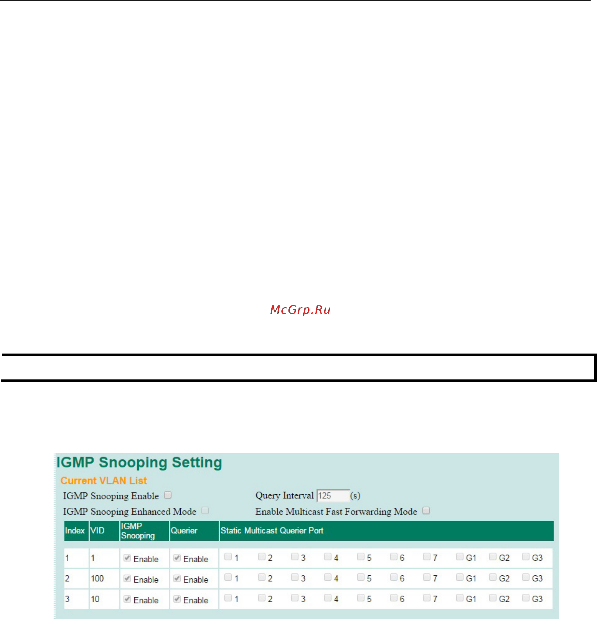 Moxa EDS-408A-1M2S-SC-T [64/109] Configuring igmp snooping