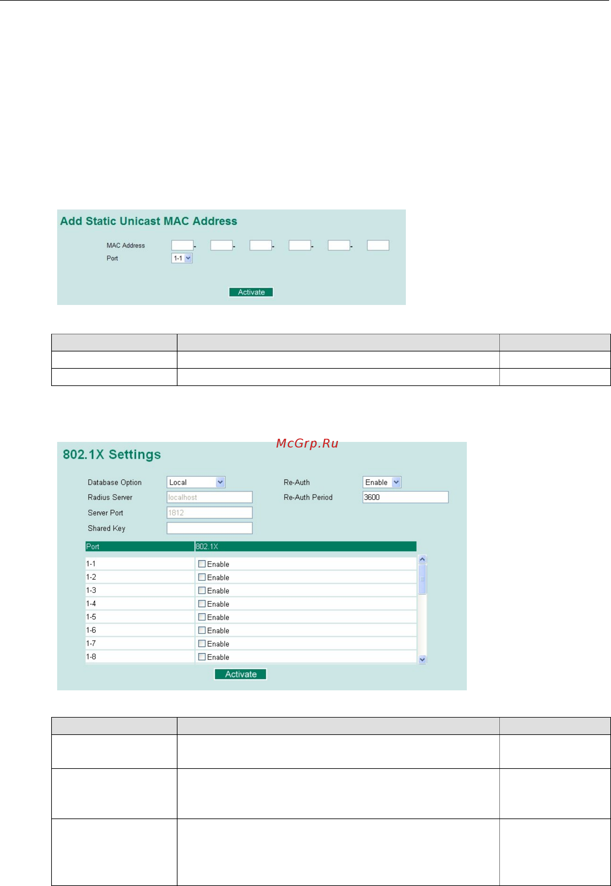 Moxa EDS-518A-MM-SC [76/109] Configuring ieee 802 x