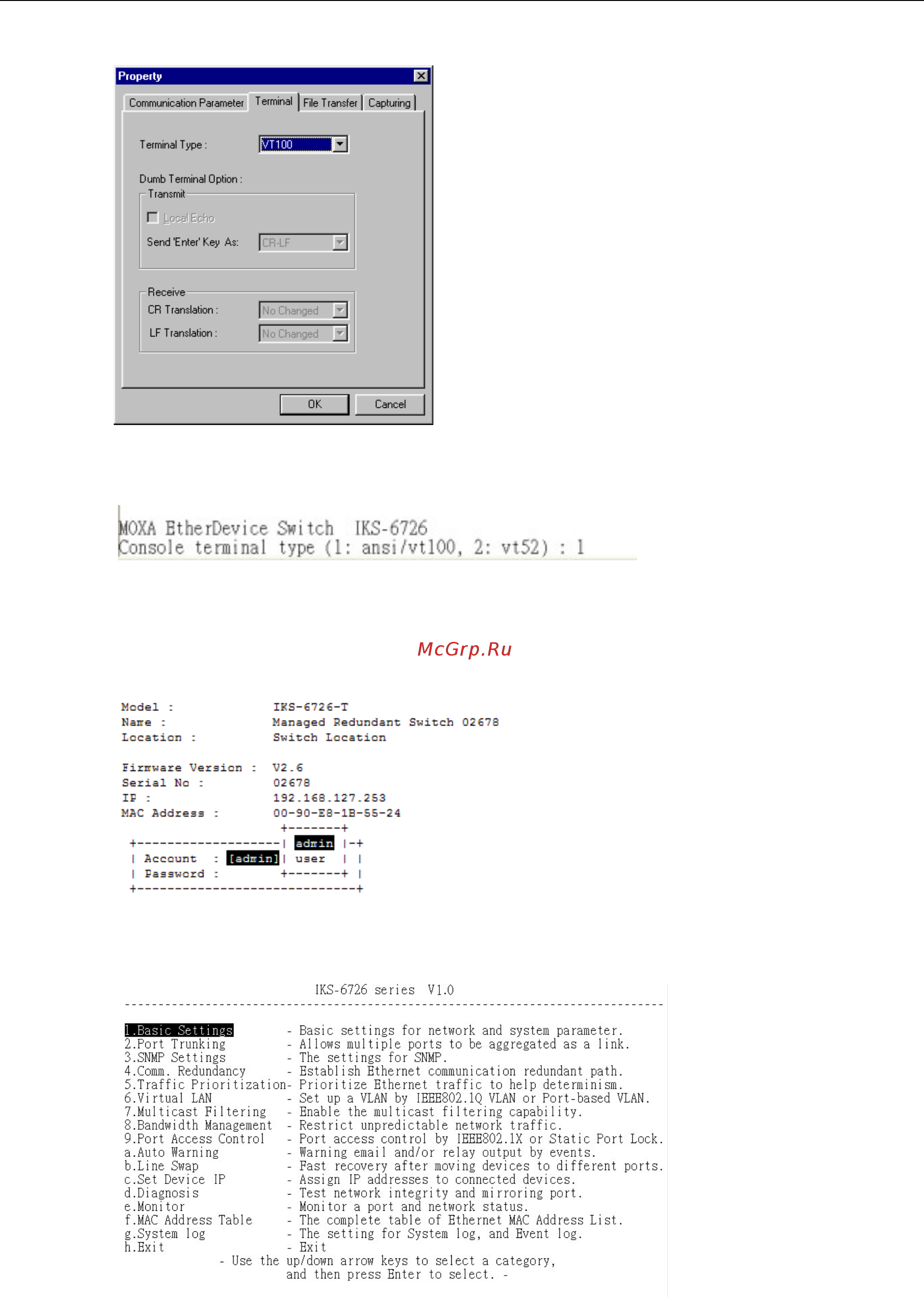 Moxa EDS-405A-EIP-T [8/109] Moxa managed ethernet switches getting started