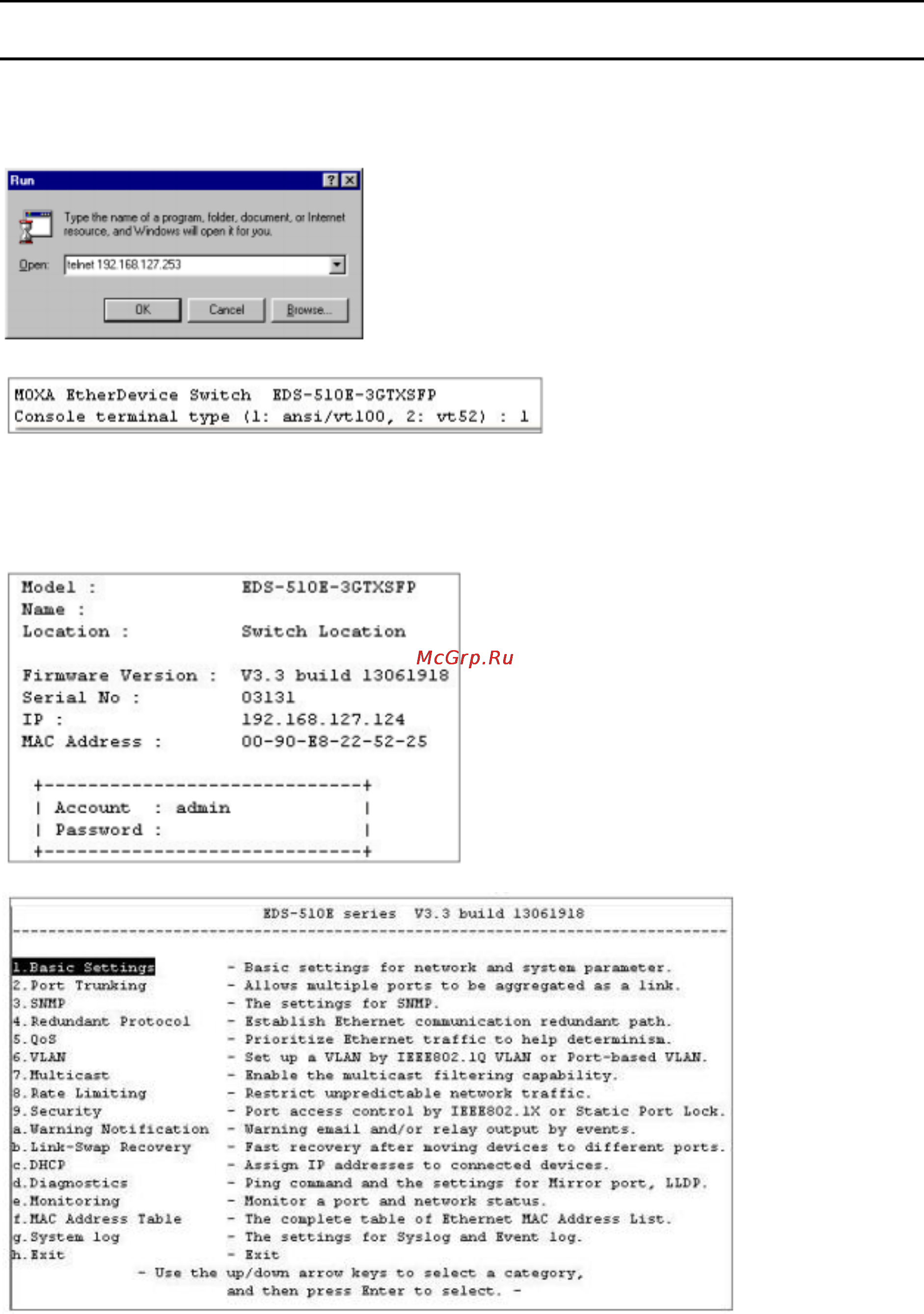 Moxa EDS-518E-SS-SC-4GTXSFP-T Инструкция по эксплуатации онлайн [12/124] 169069