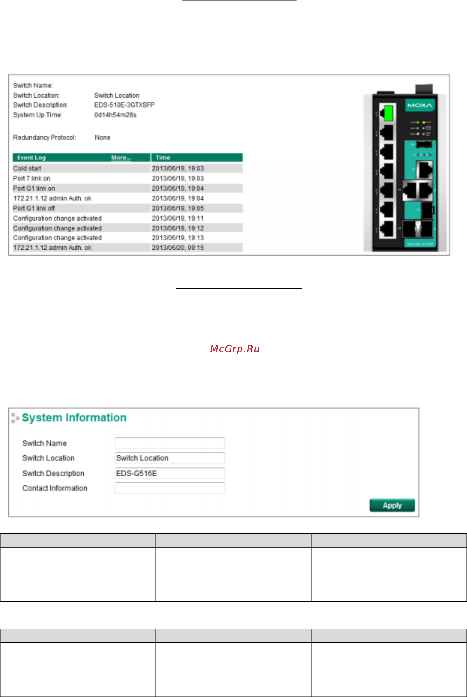 Moxa EDS-G512E-4GSFP-T [17/124] Домашняя страница