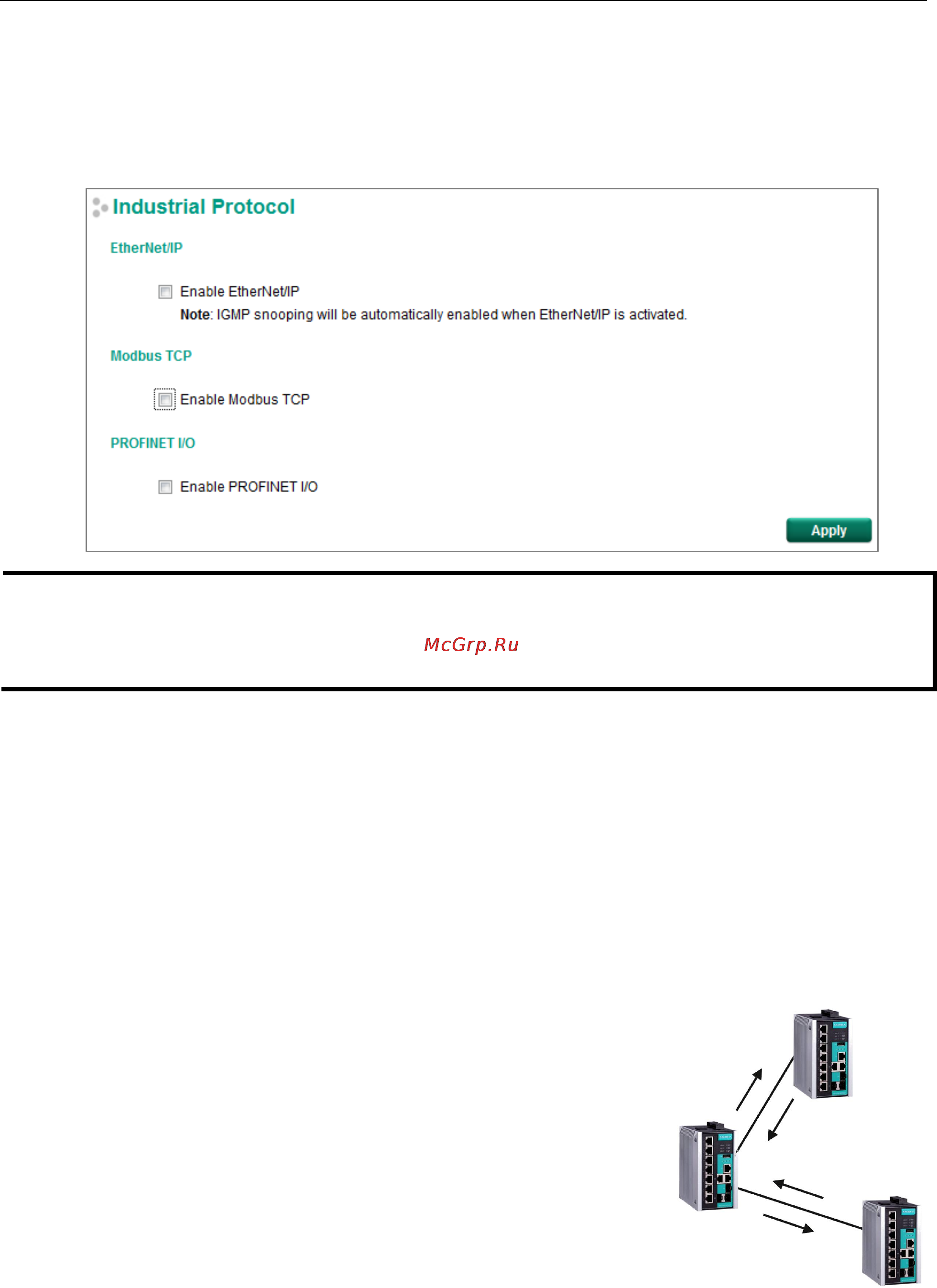 Moxa EDS-518E-4GTXSFP-T [107/116] Diagnostics