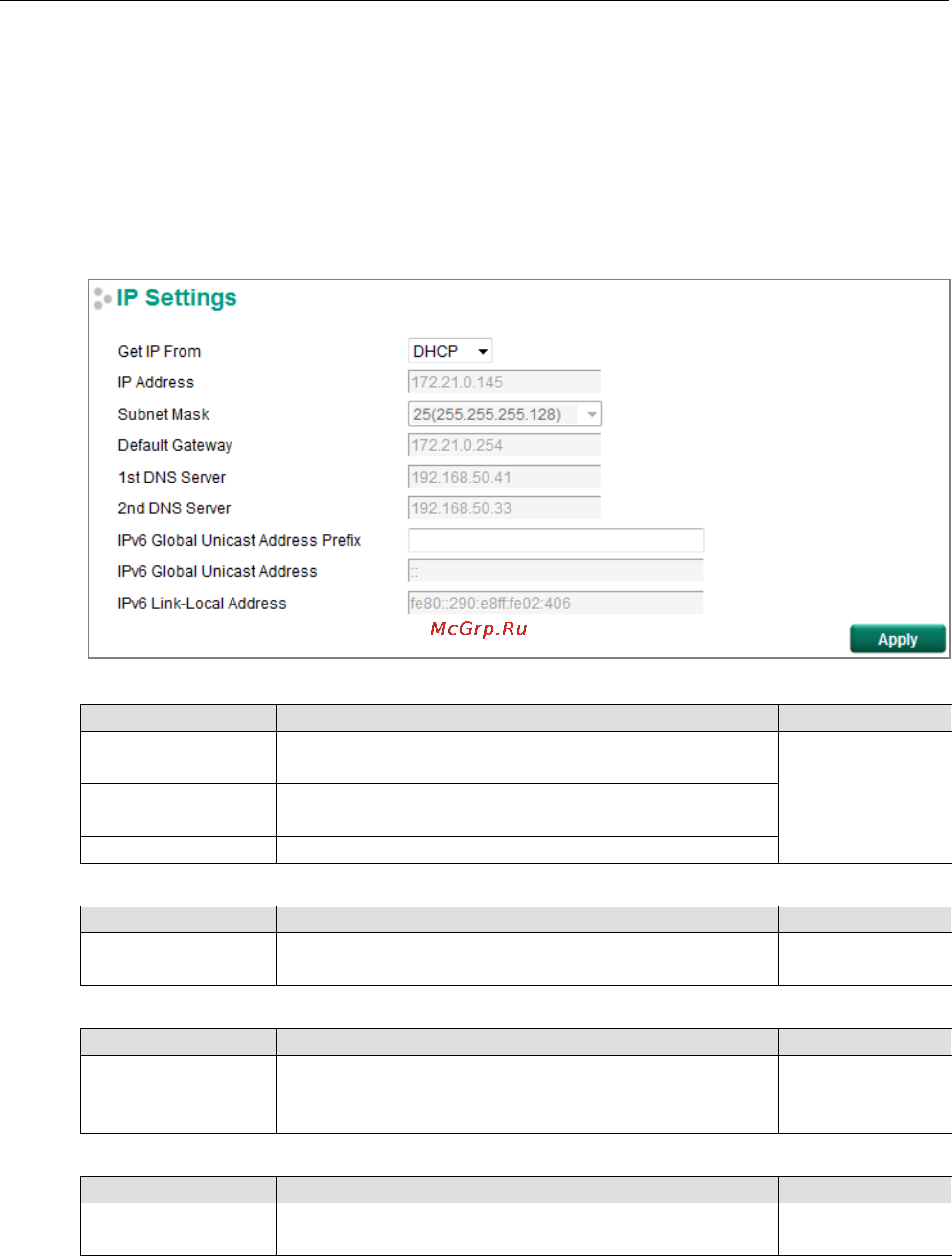 Moxa EDS-518E-4GTXSFP-T [20/116] Ip settings