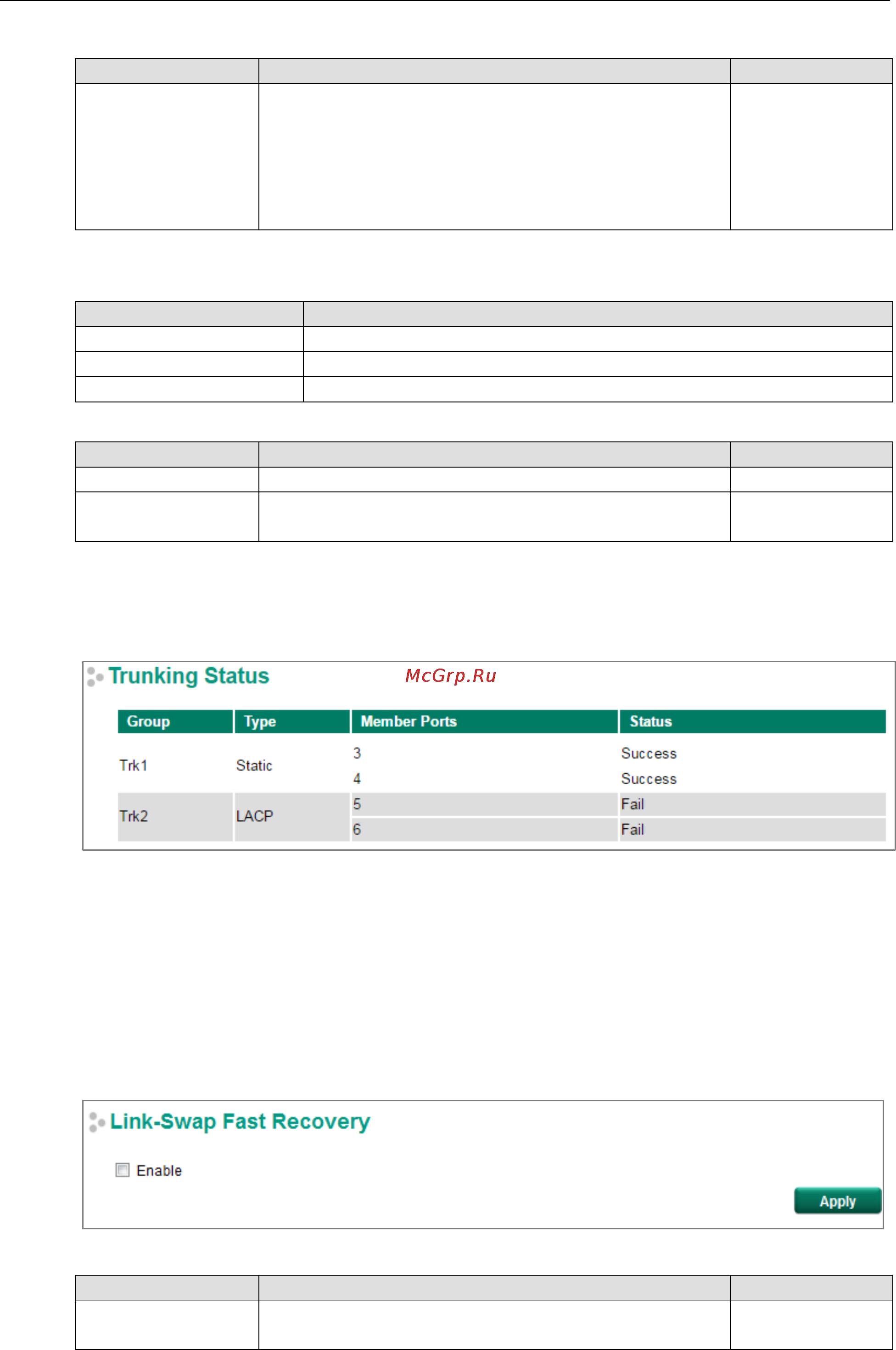 Moxa EDS-518E-4GTXSFP-T [61/116] Link swap fast recovery