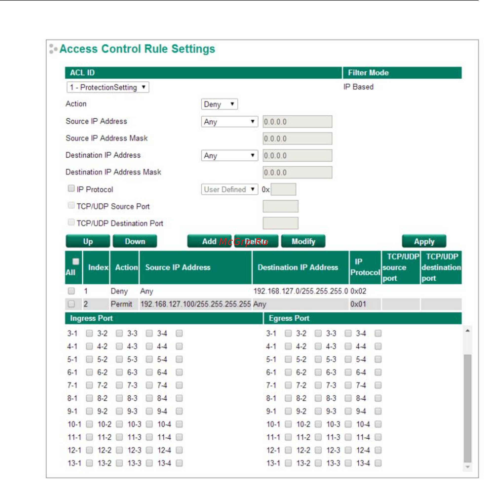 Moxa EDS-518E-4GTXSFP-T [98/116] Ip based layer 3 device