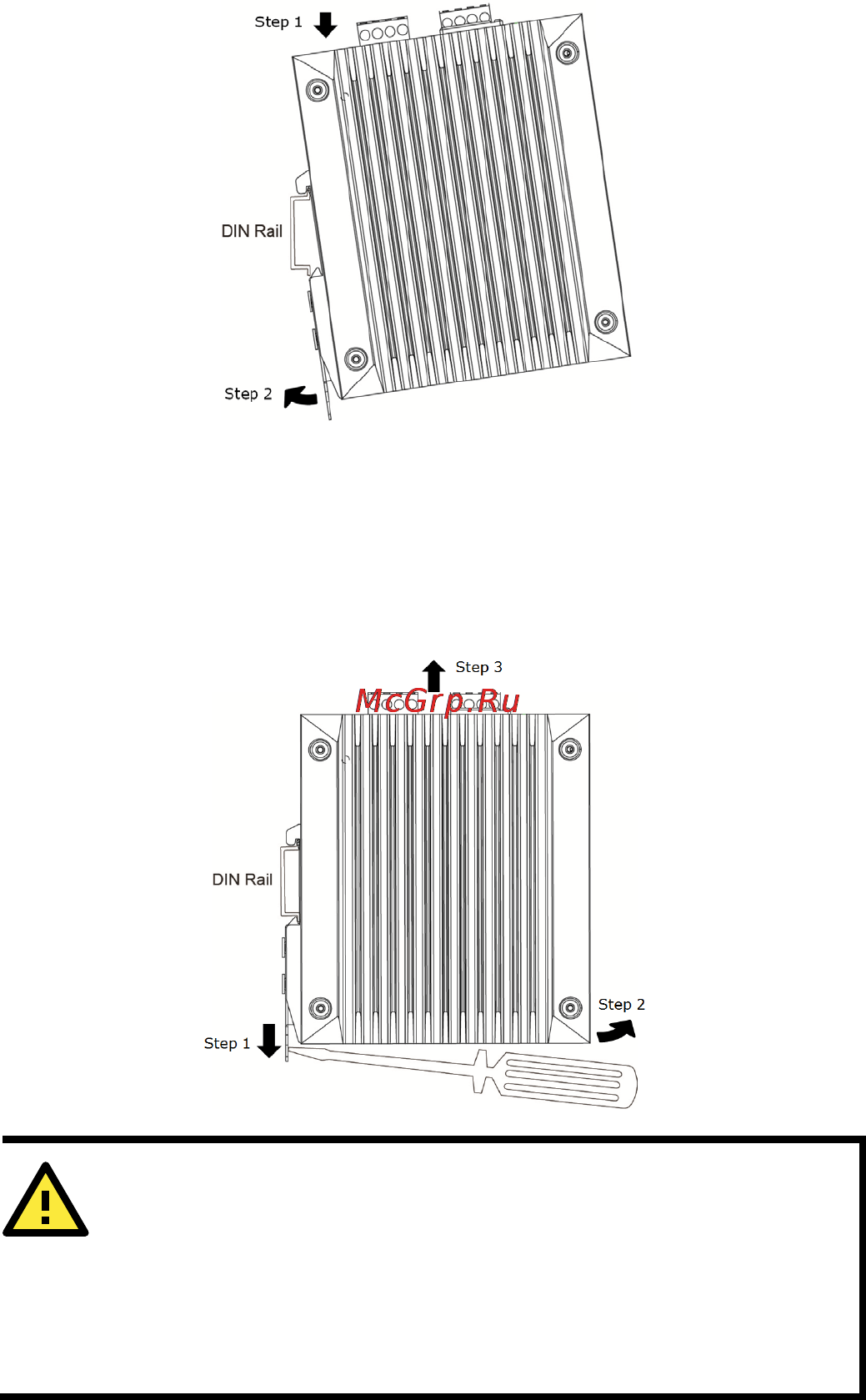 Moxa EDS-528E-4GTXSFP-LV [5/17] Attention