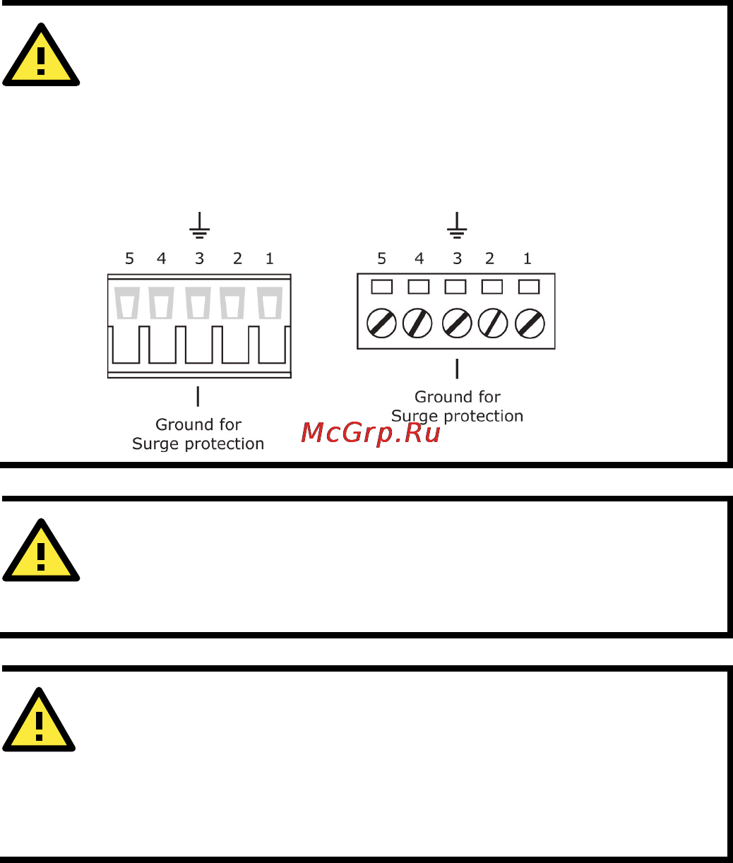 Moxa PT-508-MM-SC-24 [7/15] Attention