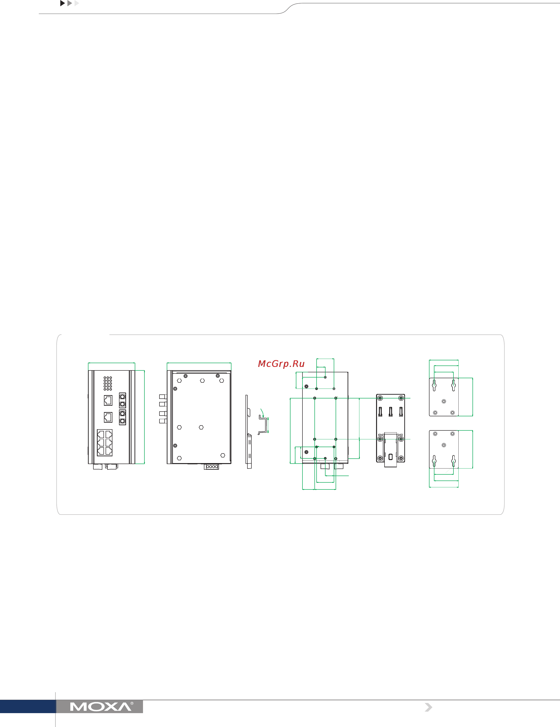 Moxa PT-510-MM-SC-24 [2/3] Dimensions