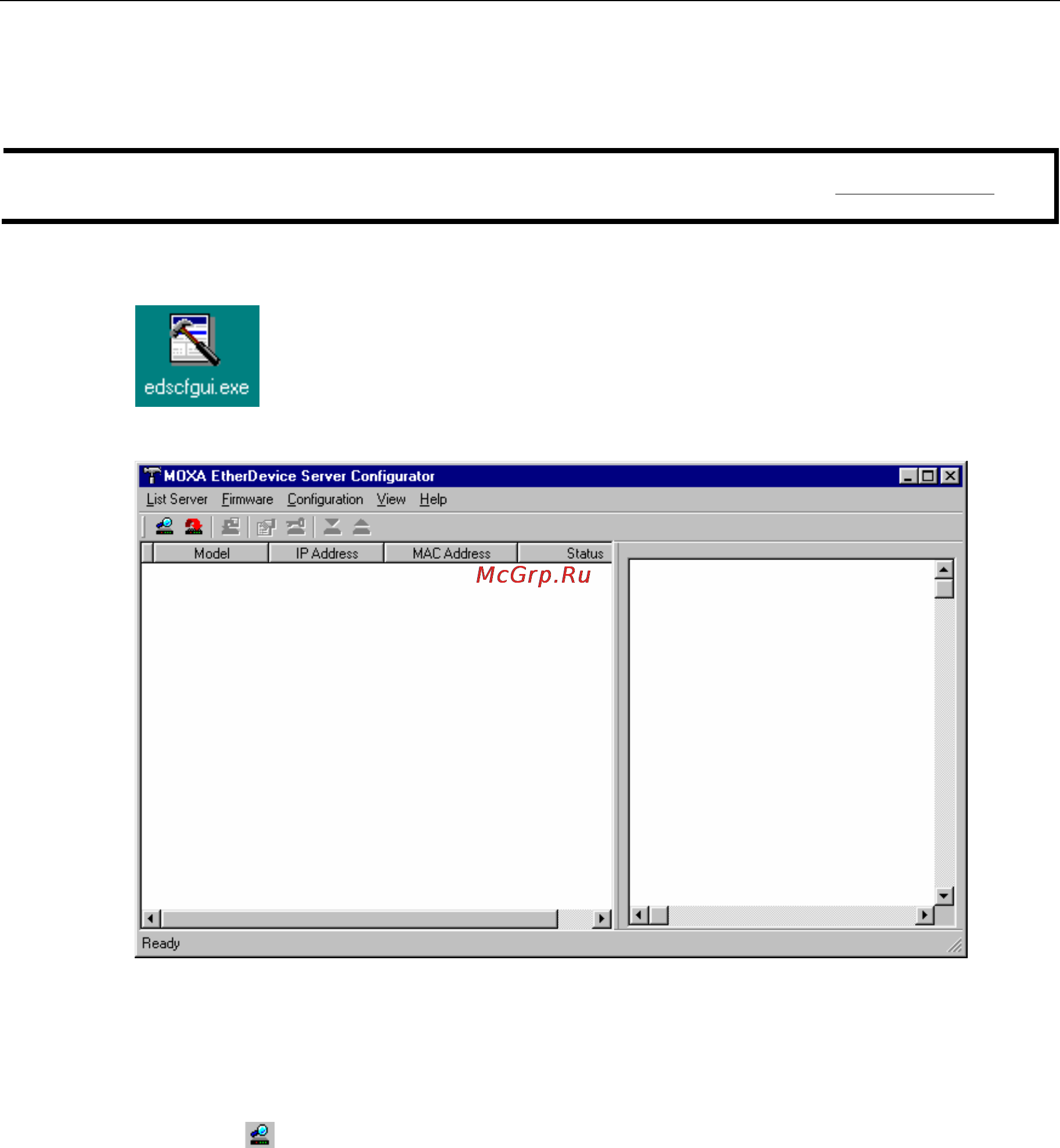 Moxa EOM104 [63/72] Starting EDS Configurator