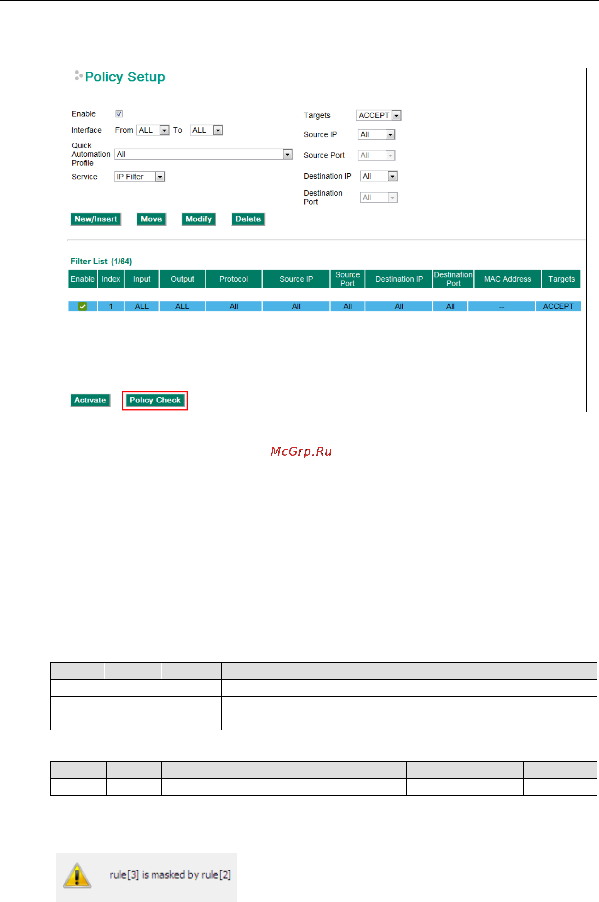Moxa EDR-810-VPN-2GSFP [112/139] Policy check