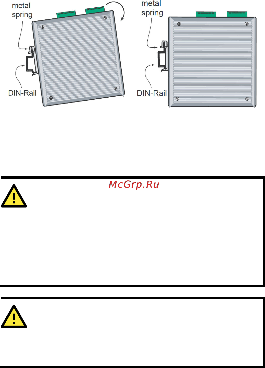 Moxa EDR-G902-T [5/13] Attention