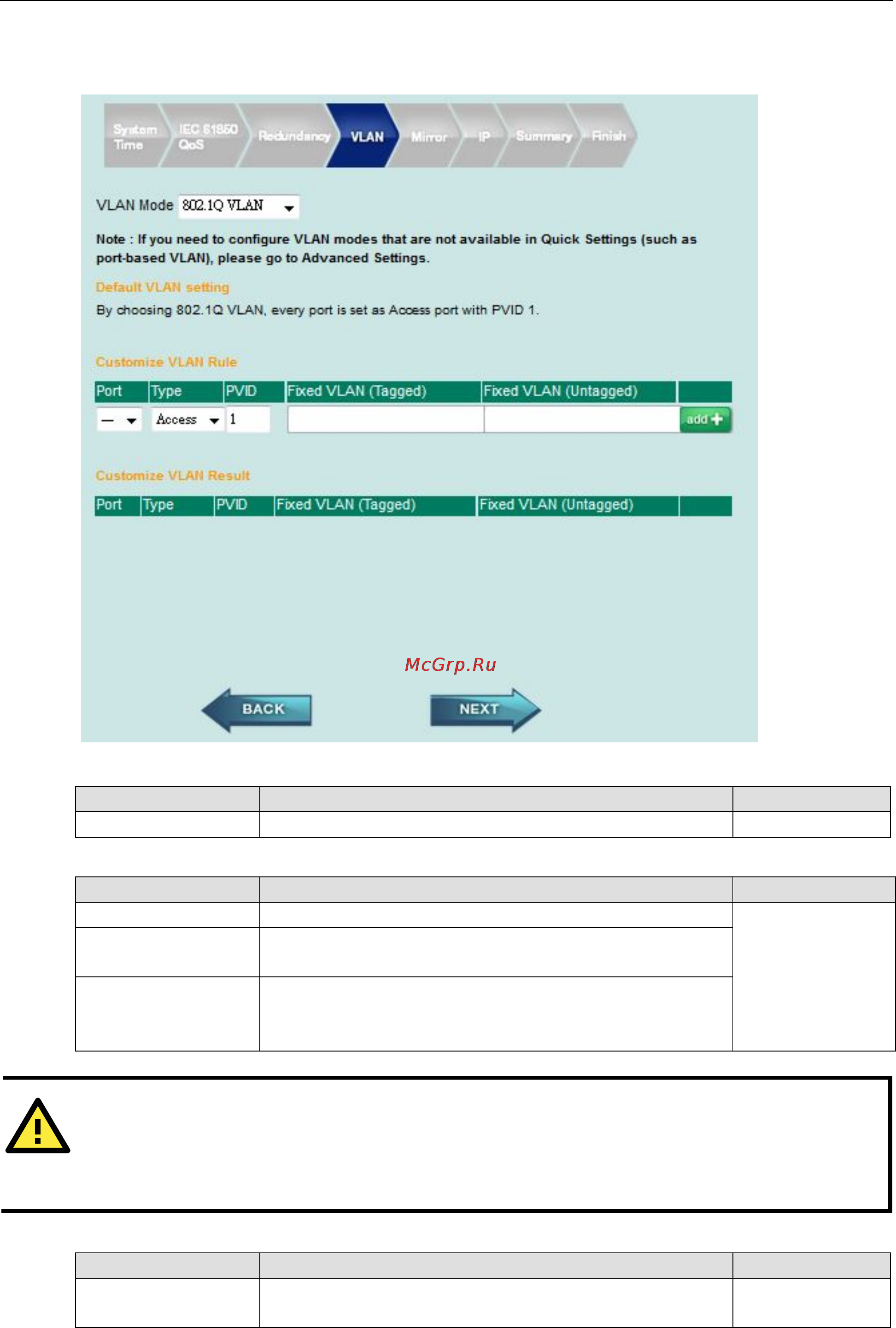 Moxa PT-7528-8MSC-16TX-4GSFP-HV [17/116] Q vlan settings