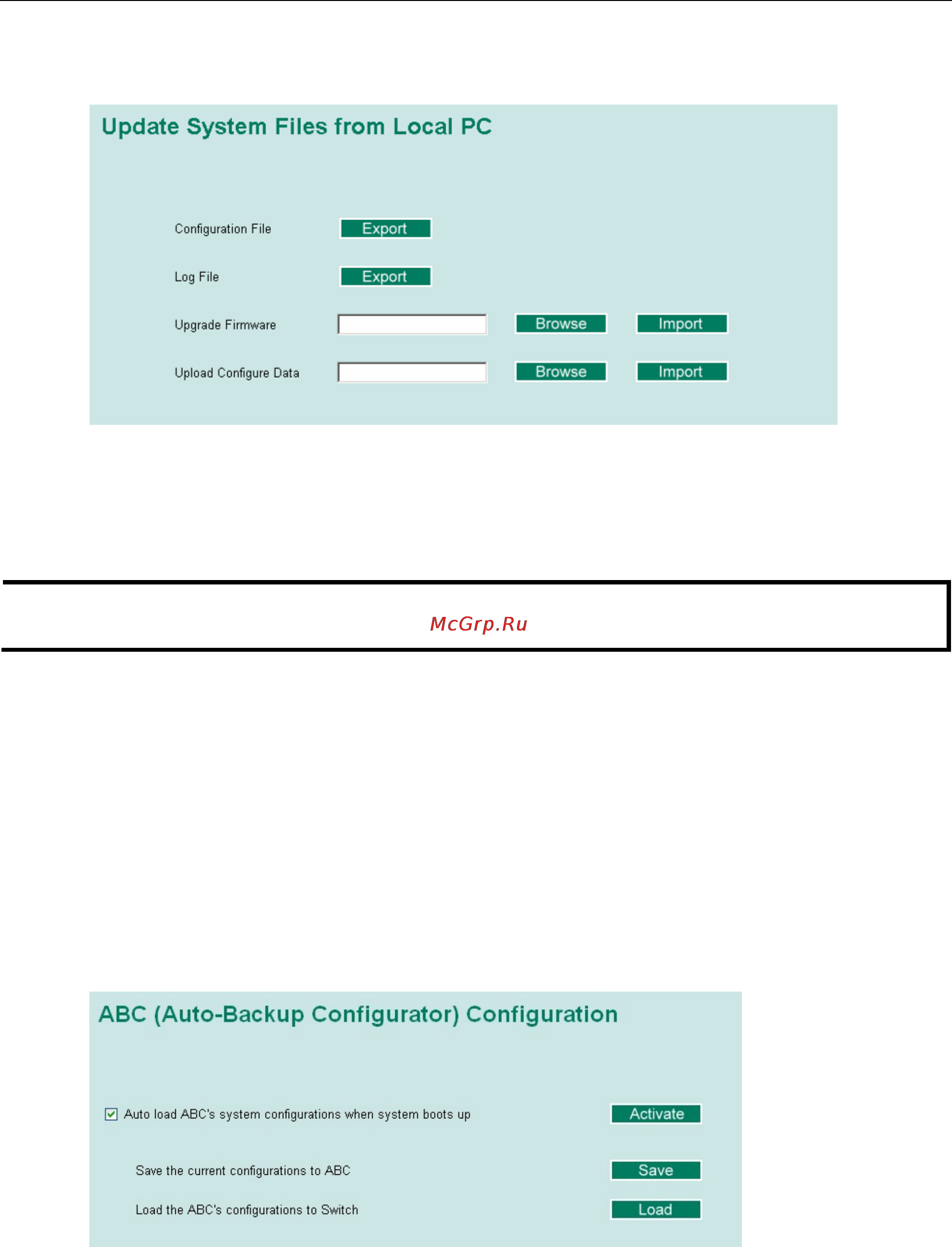 Moxa PT-7528-16MSC-8TX-4GSFP-WV-WV [36/116] Update system files from local pc